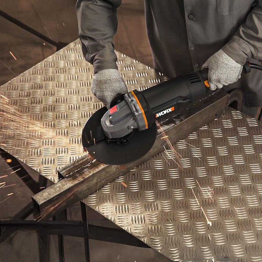 Worx WX709 2350Watt 230mm Profesyonel Dönebilir Tutma Kollu Büyük Taşlama
