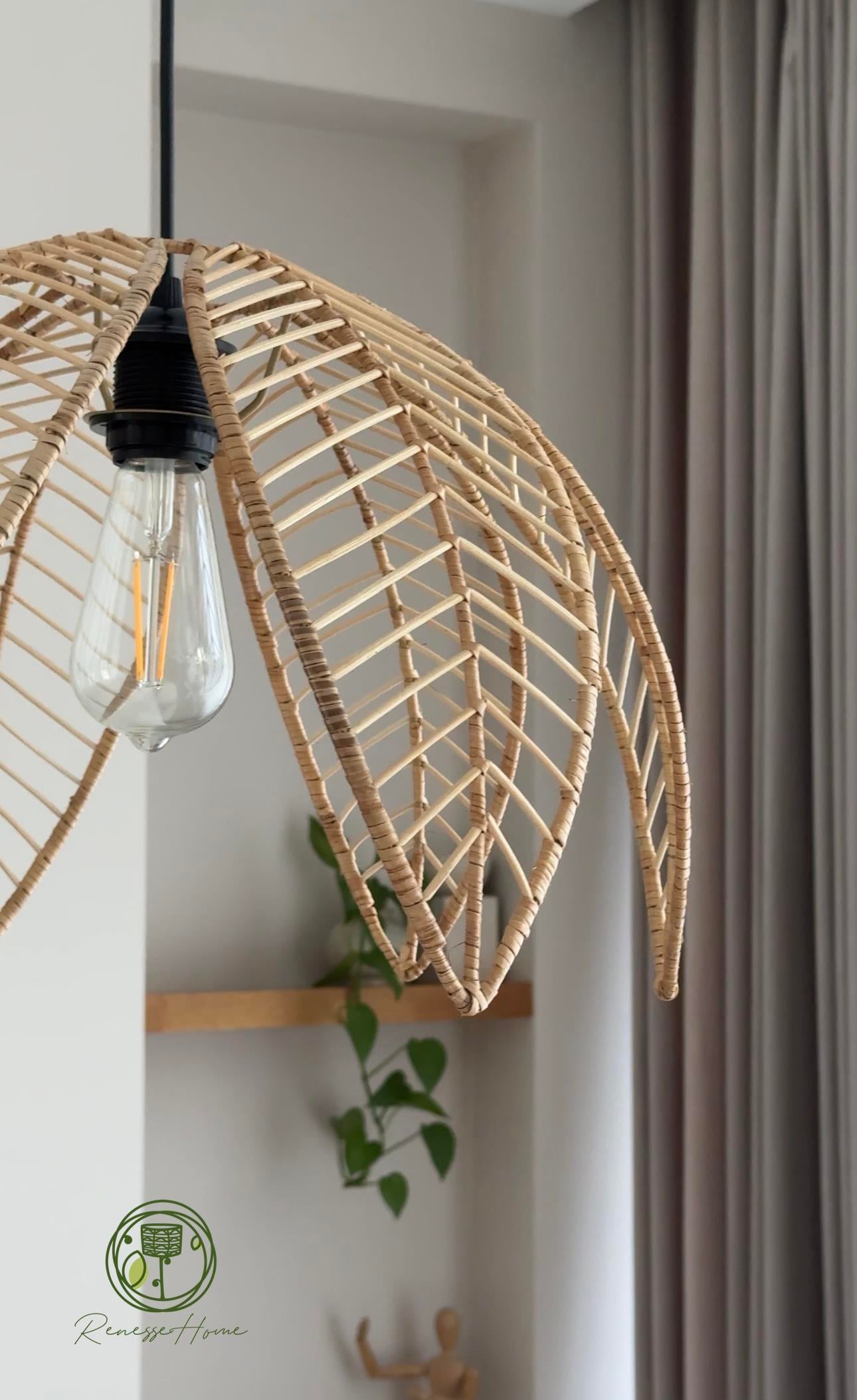 Agadir El Yapımı Rattan Sarkıt & Avize