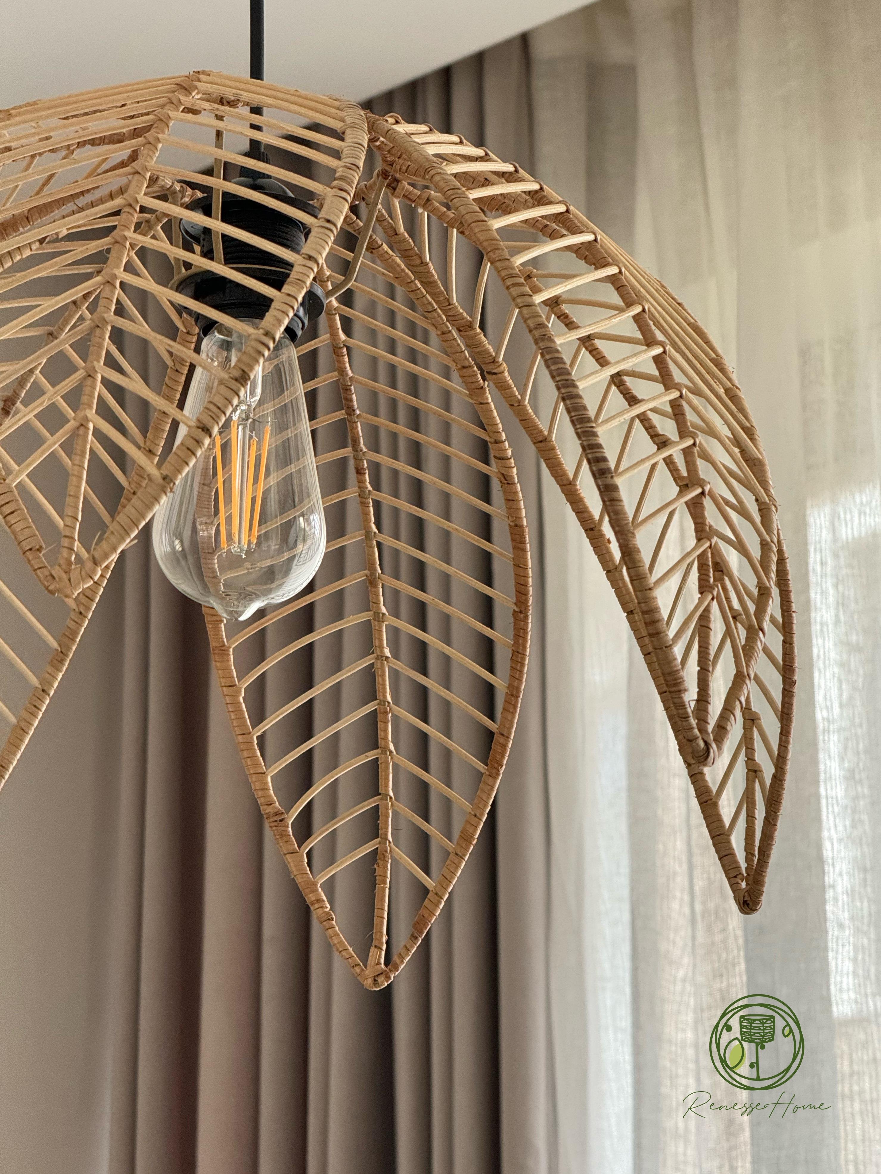 Agadir El Yapımı Rattan Sarkıt & Avize