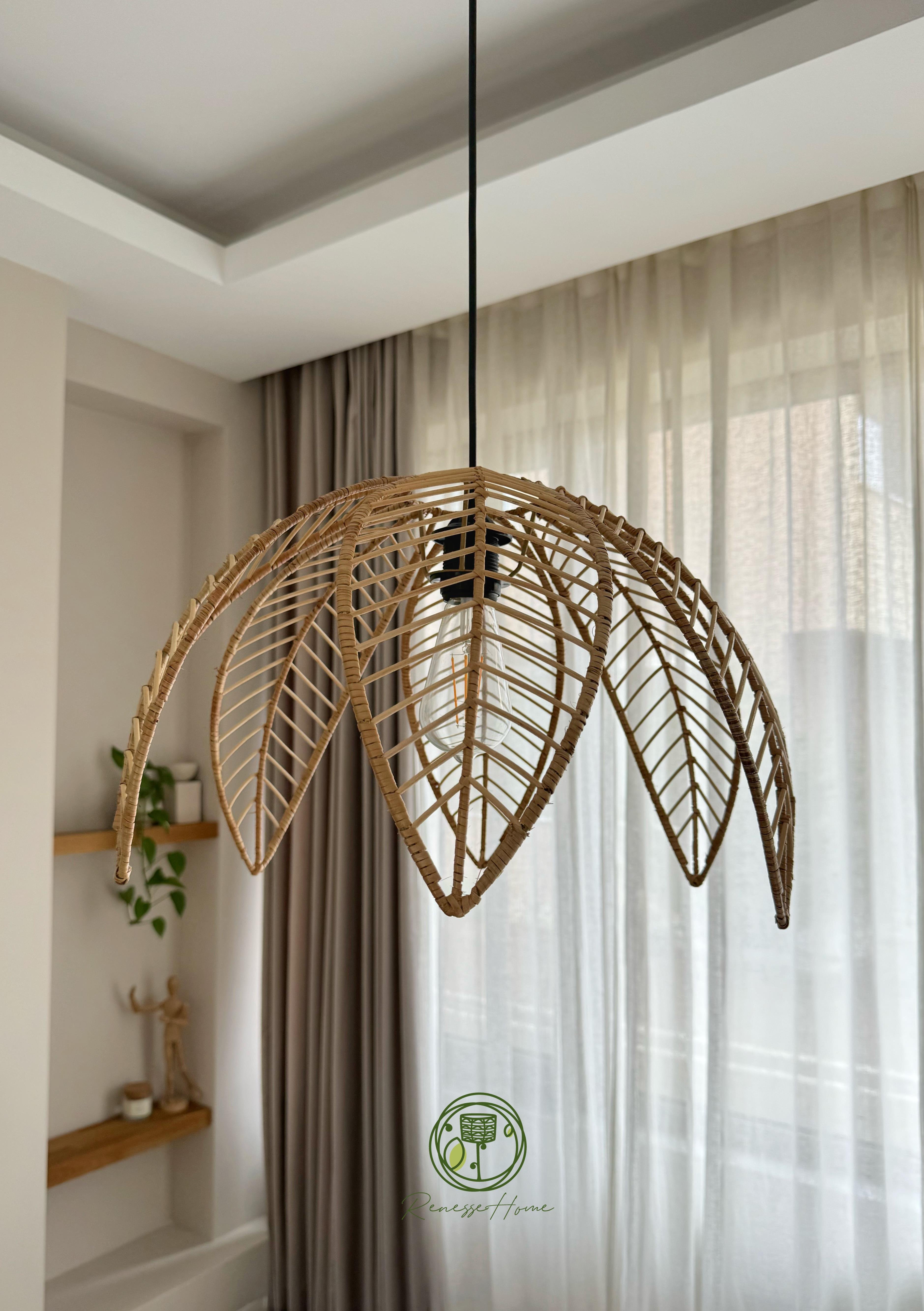 Agadir El Yapımı Rattan Sarkıt & Avize