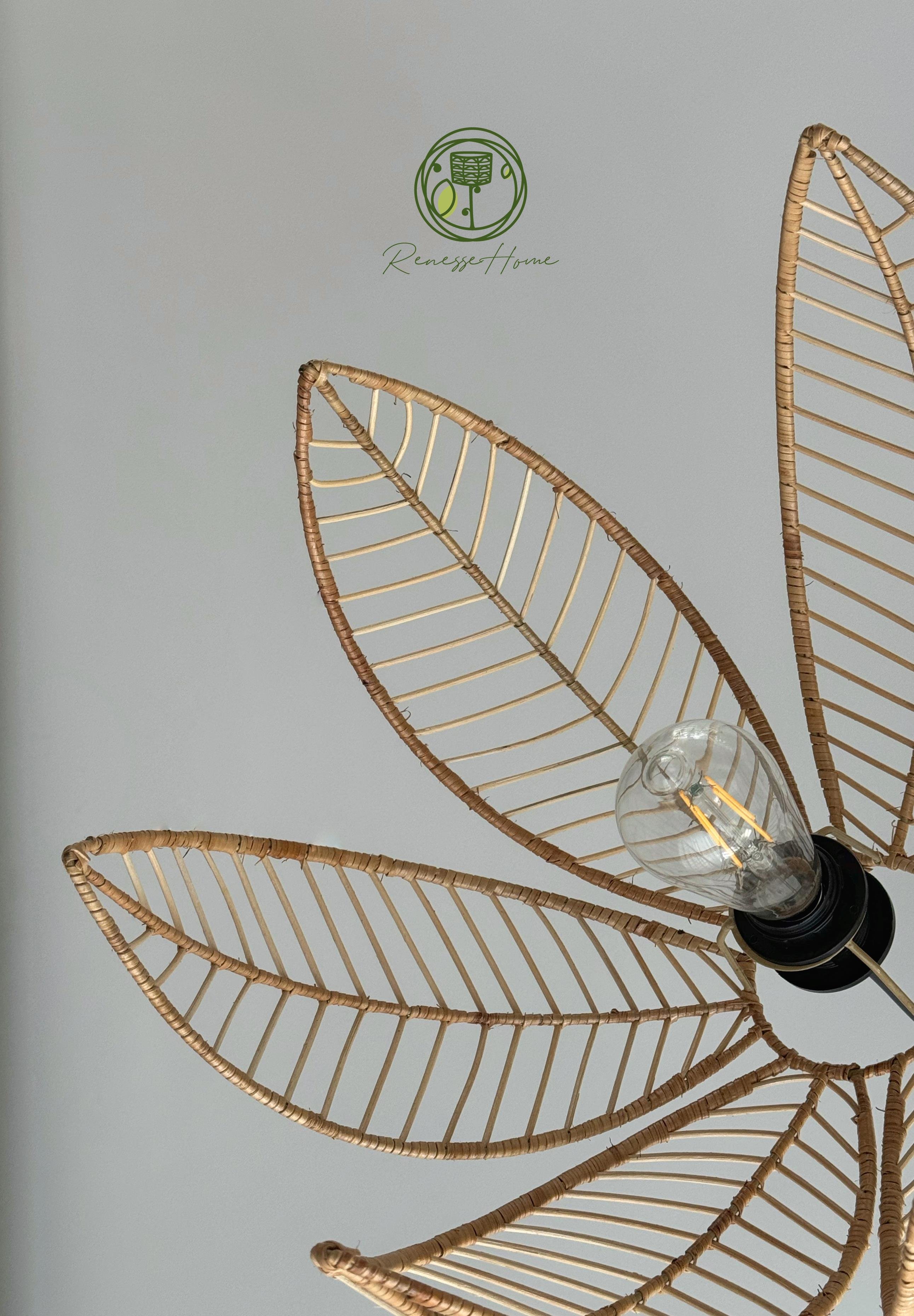 Agadir El Yapımı Rattan Sarkıt & Avize