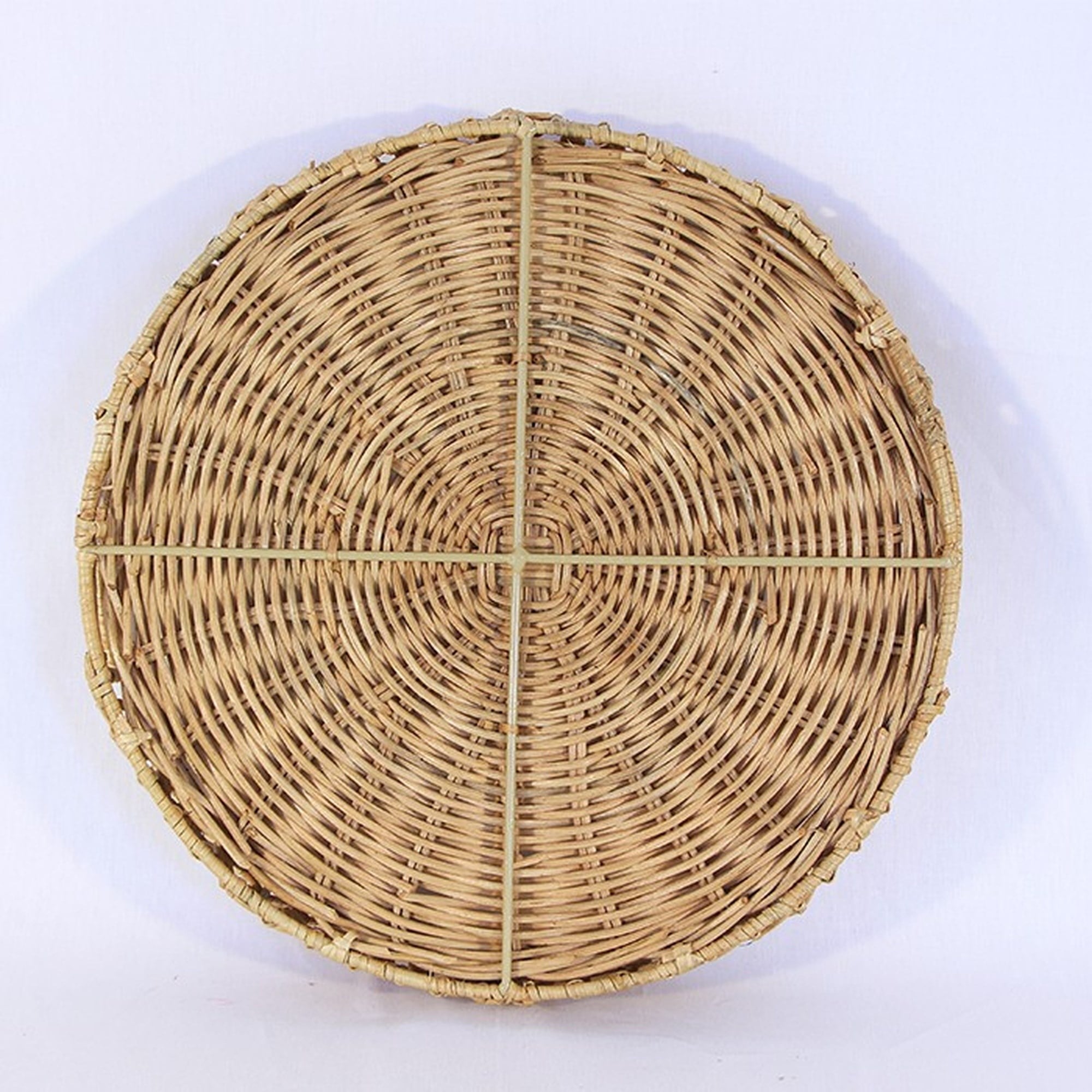 Asel El Yapımı Rattan Servis Tepsisi – Doğal Rattan Dekoratif Sunum ve Organizer Tepsi