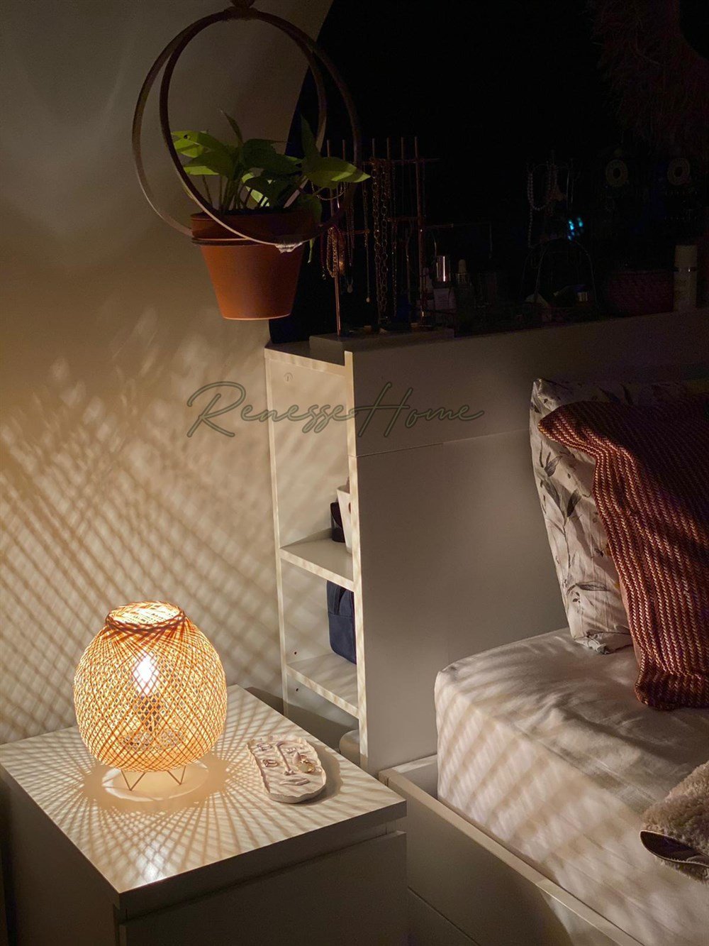 Mina Bambu Masa Lambası