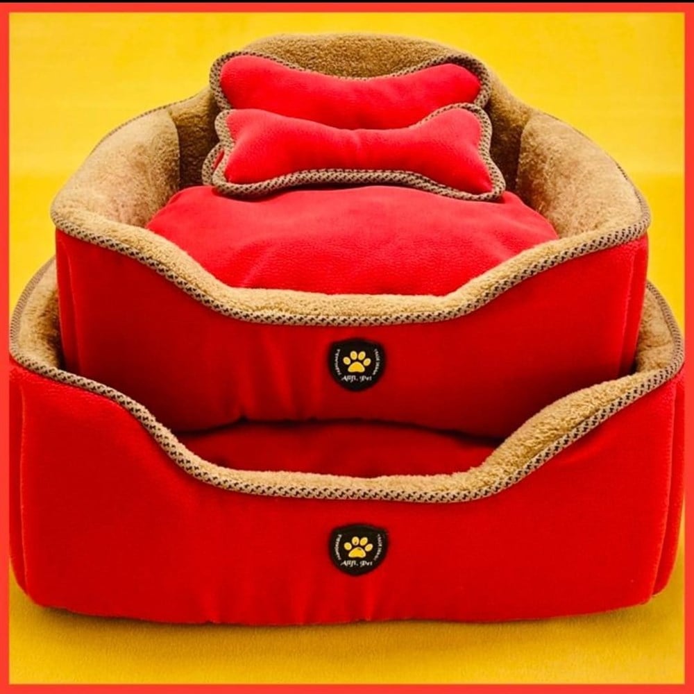 Kemikli Oval Yatak 2'li Set