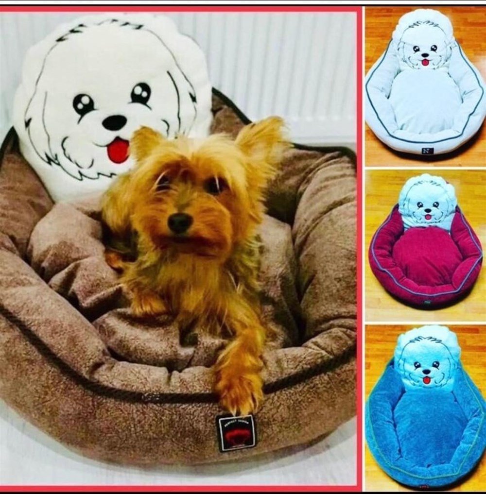 Köpek Kafalı Yatak 