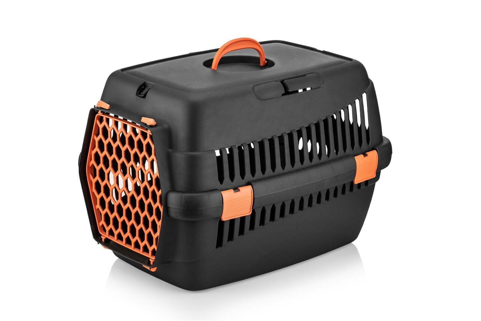 Orta Boy Kedi/Köpek Siyah Taşıma Çantası