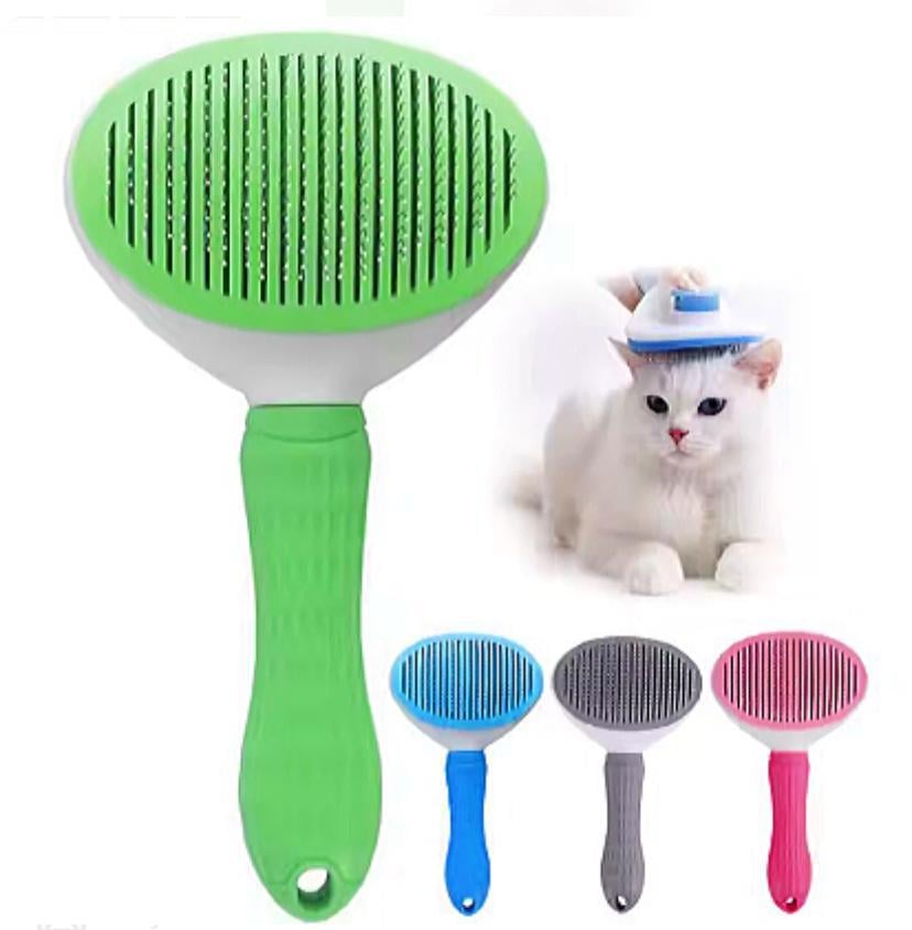 Oval Lüks Basmalı Tarak