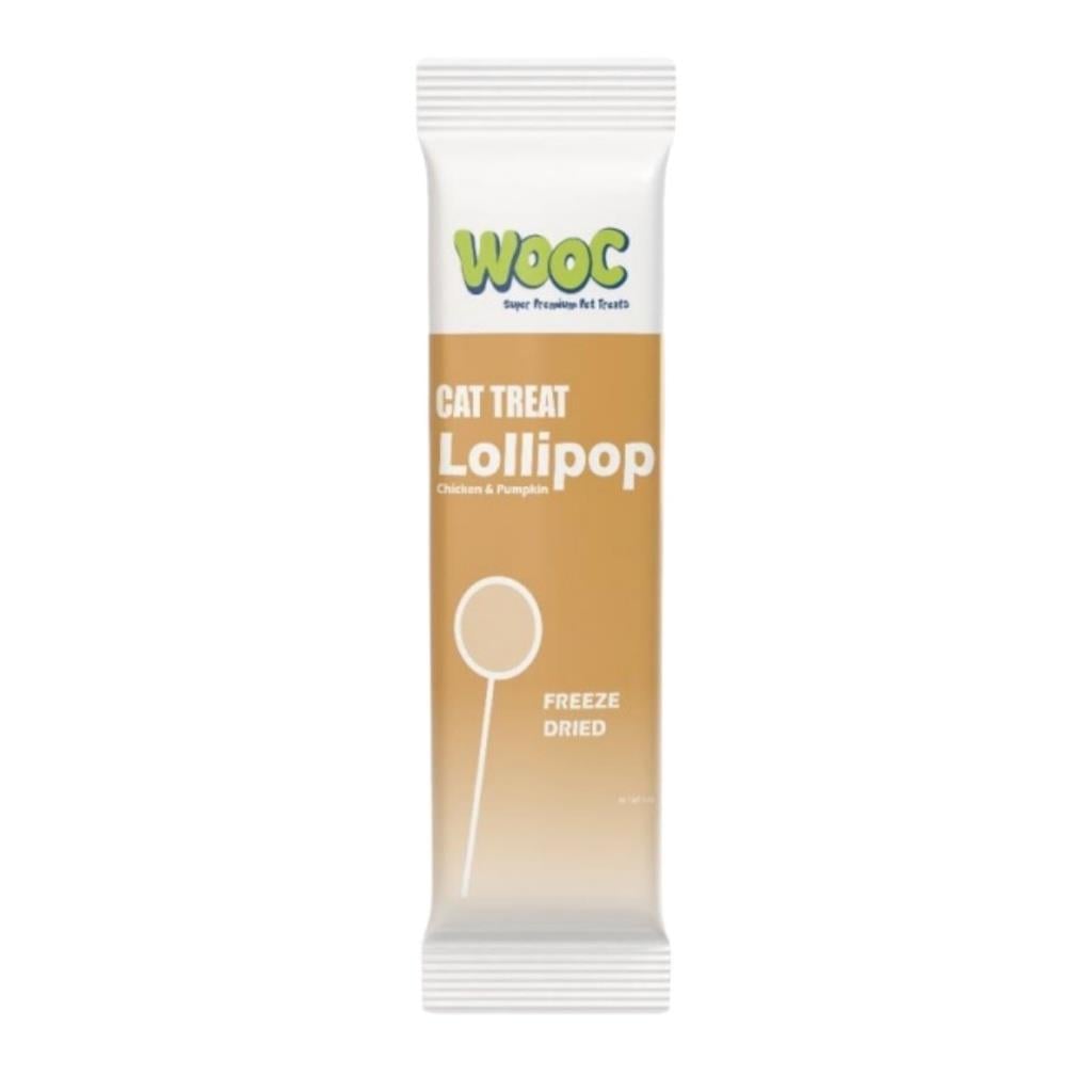 Wooc Tavuk ve Bal Kabaklı Kedi Lollipop 