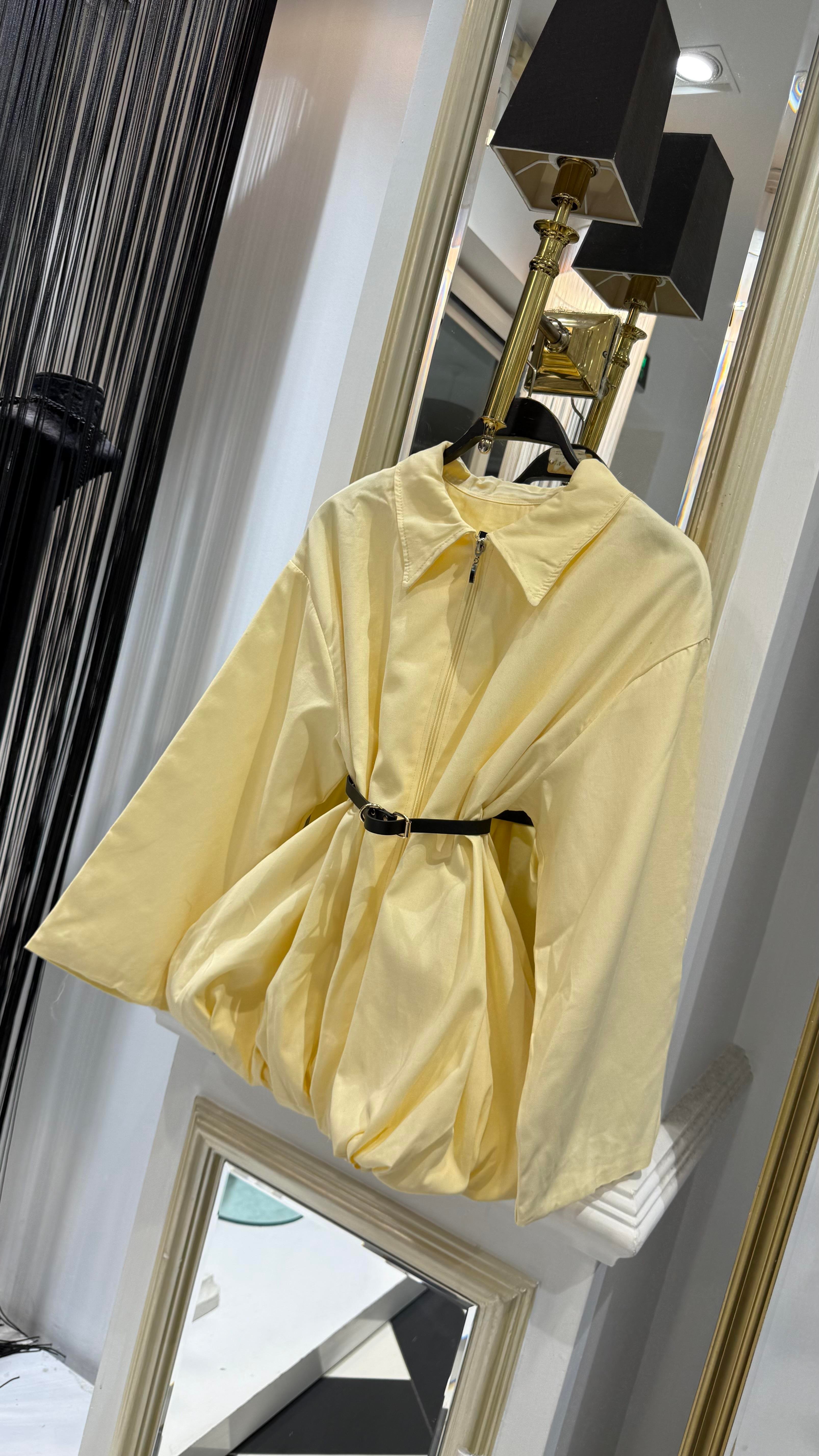 Gabardin Bomber Ceket