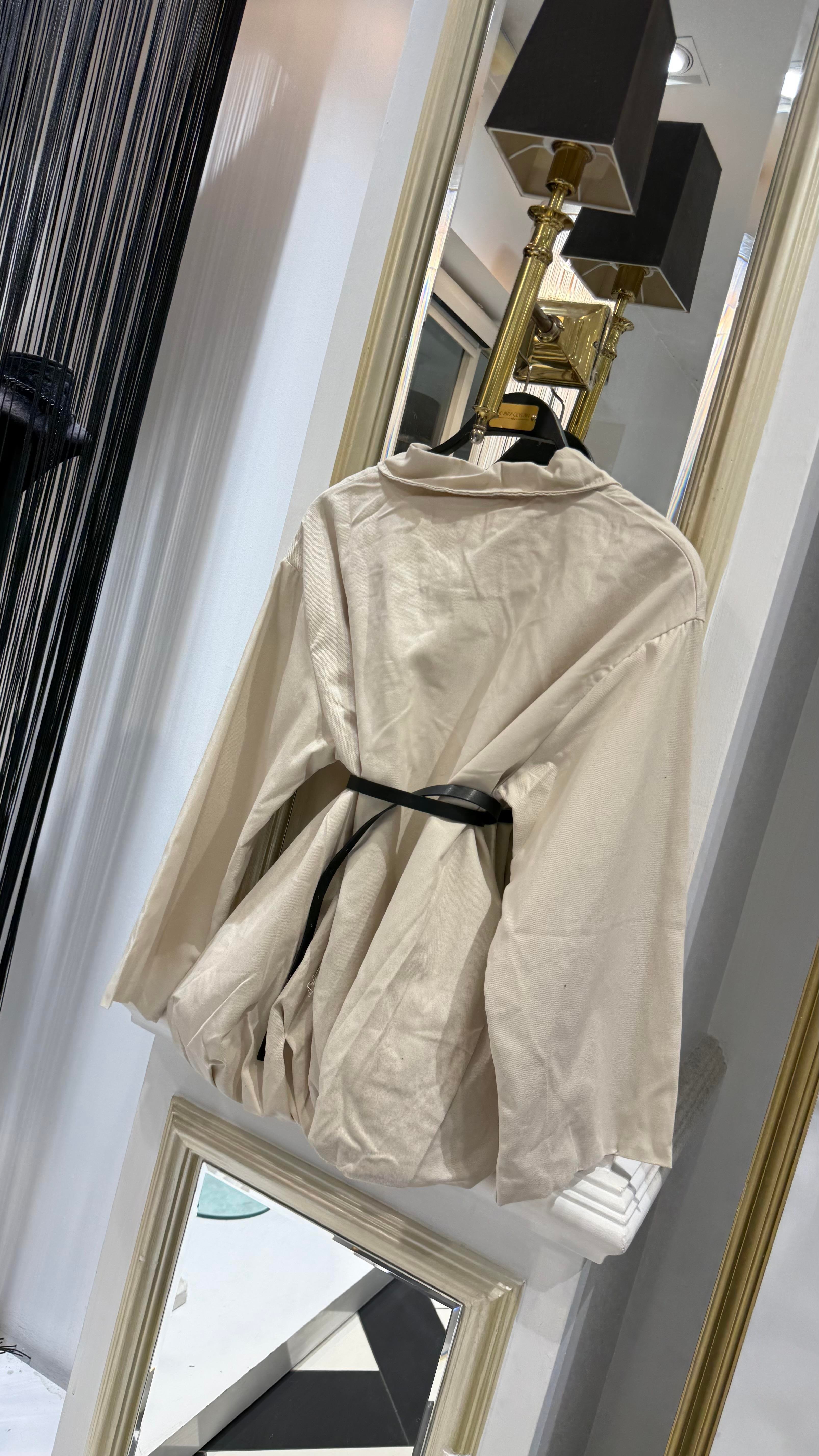 Gabardin Bomber Ceket