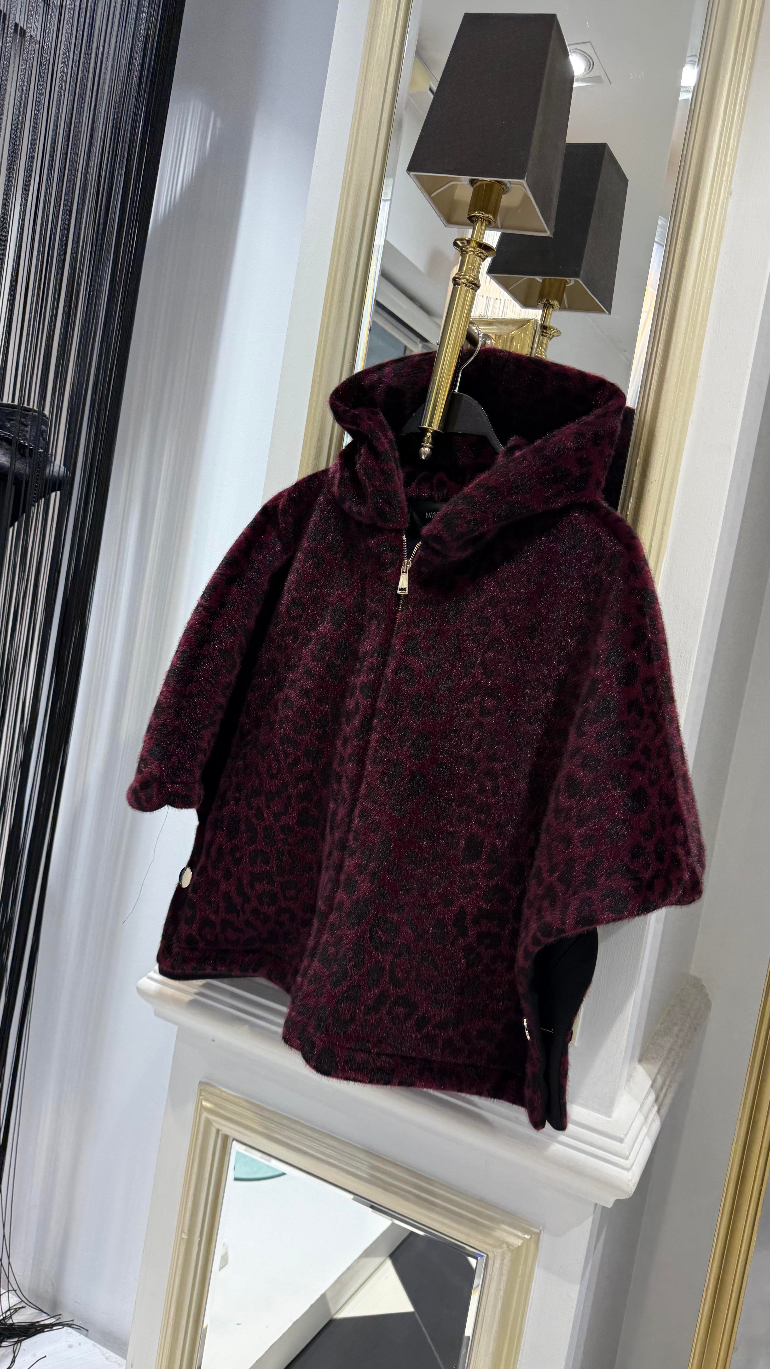 Kapüşonlu Leopar Kap