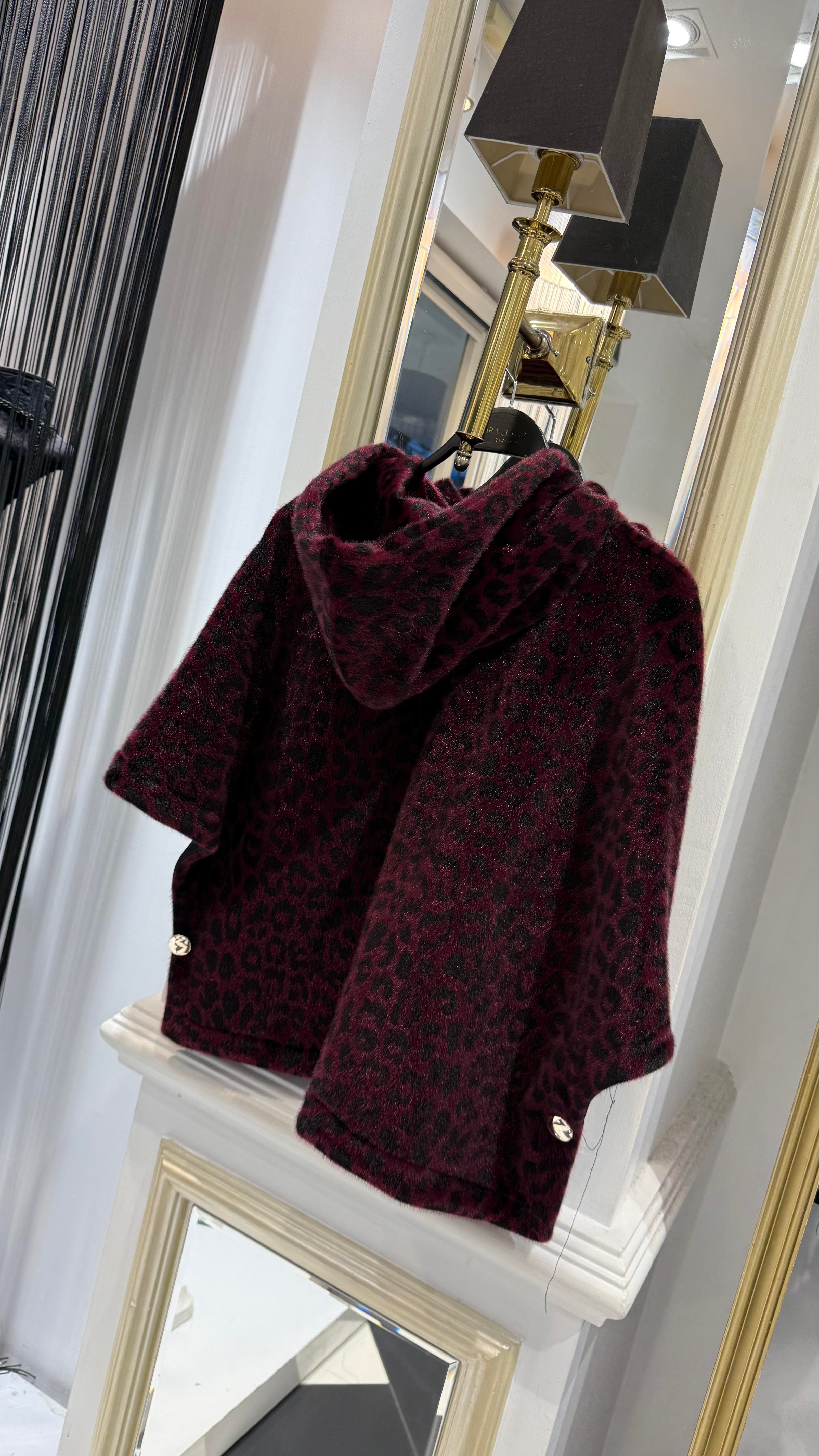 Kapüşonlu Leopar Kap