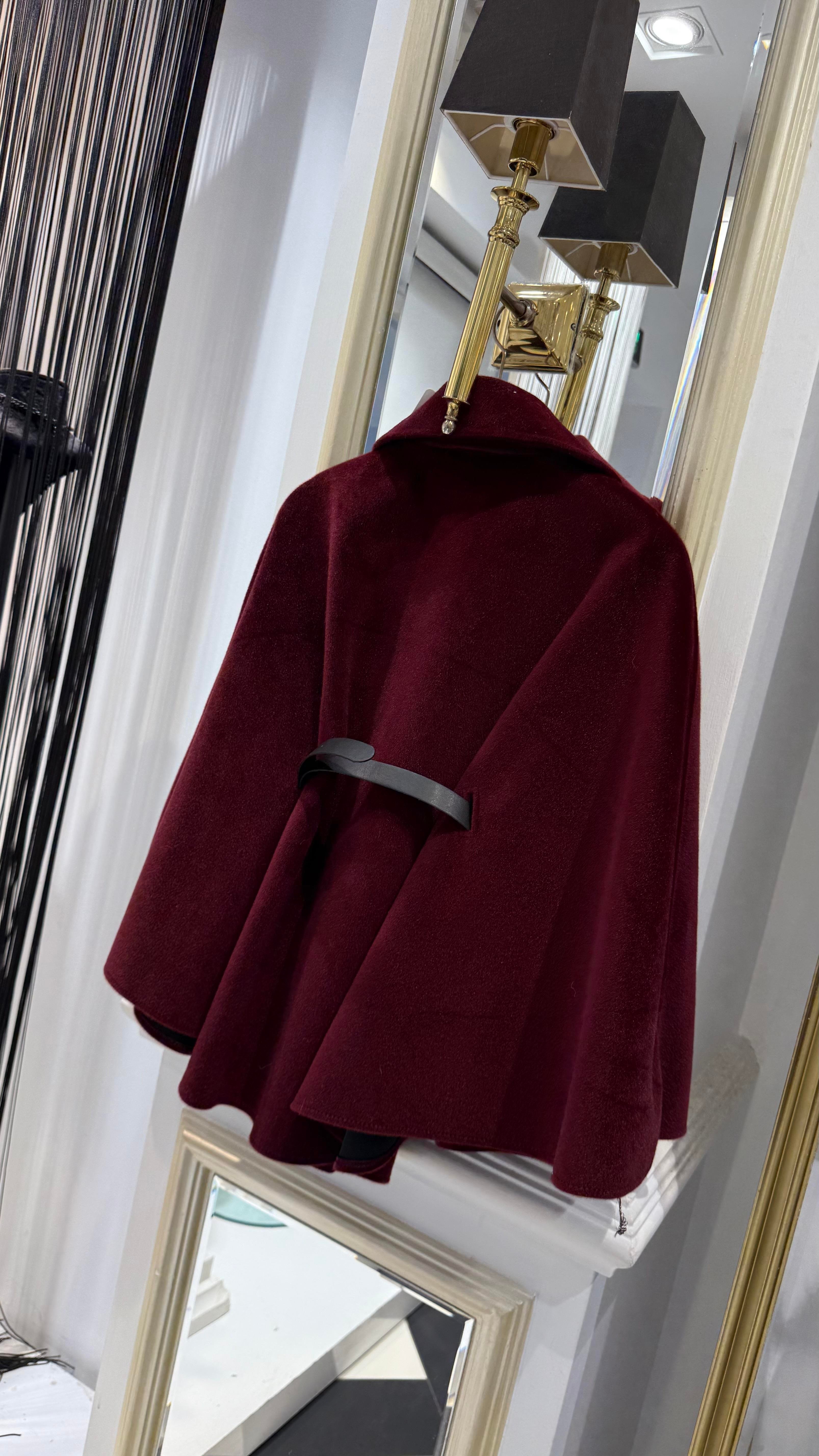 Kemerli Düğmeli Panço