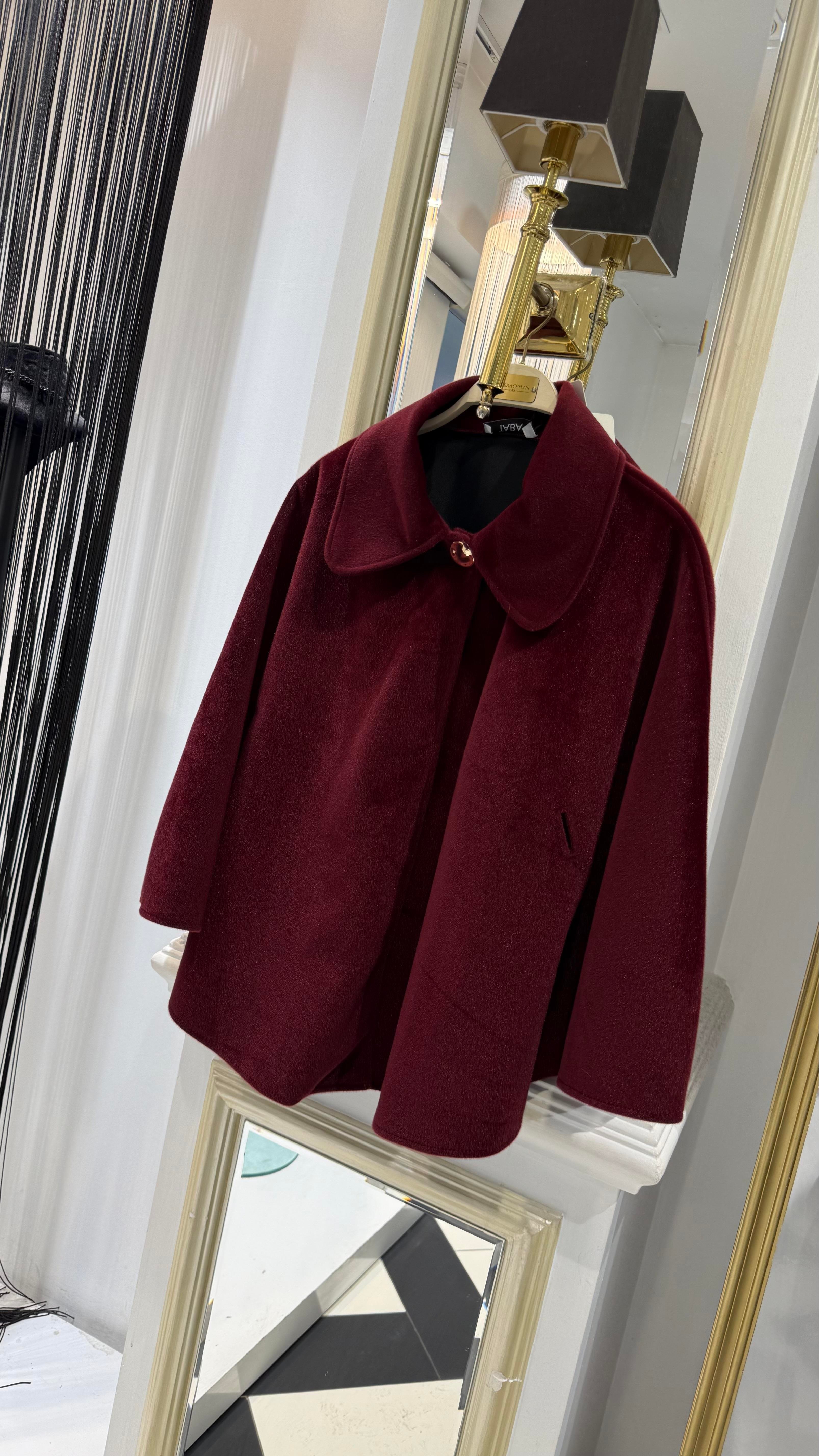 Kemerli Düğmeli Panço