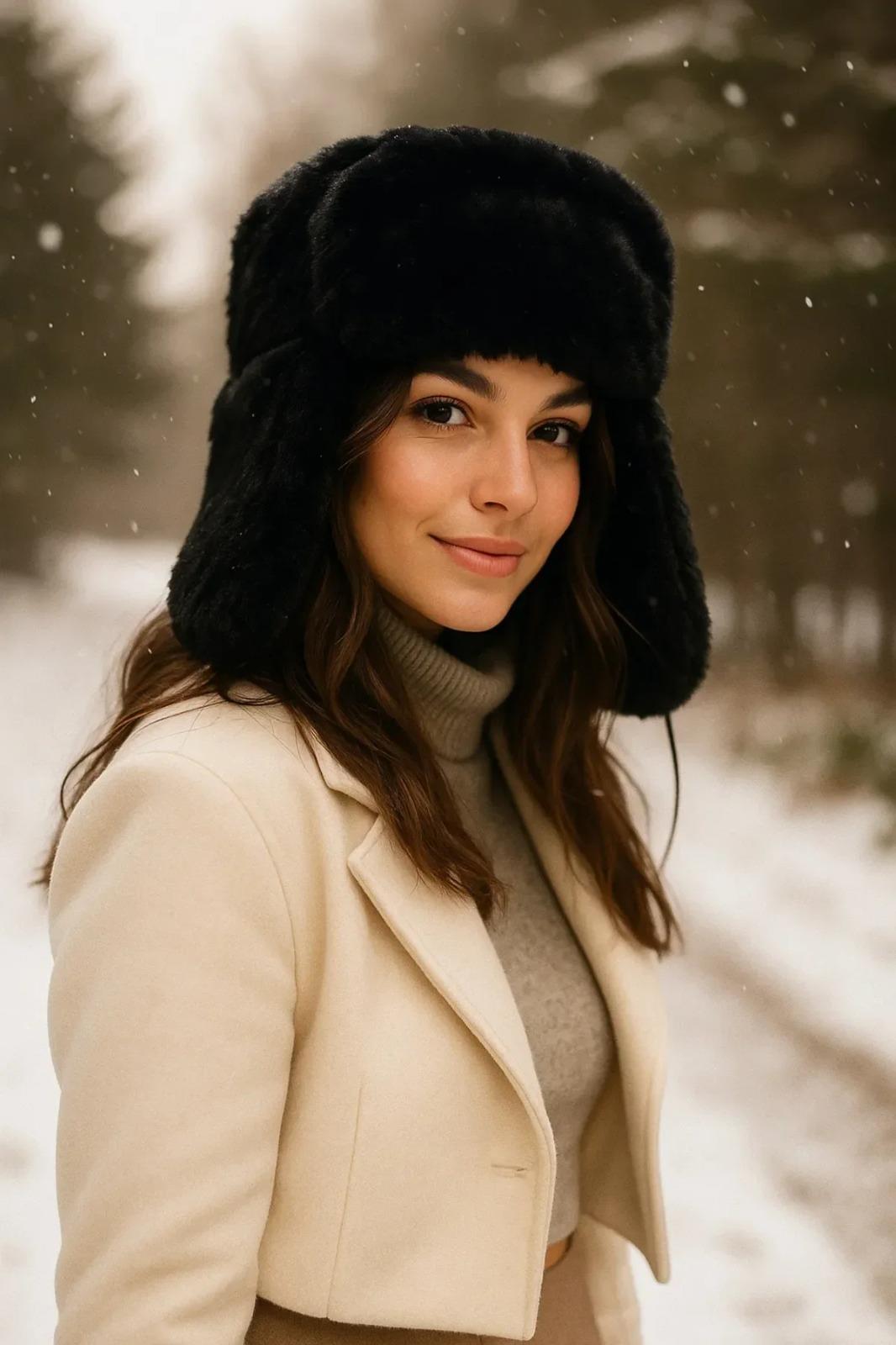 Kulaklıklı Kürklü Bere