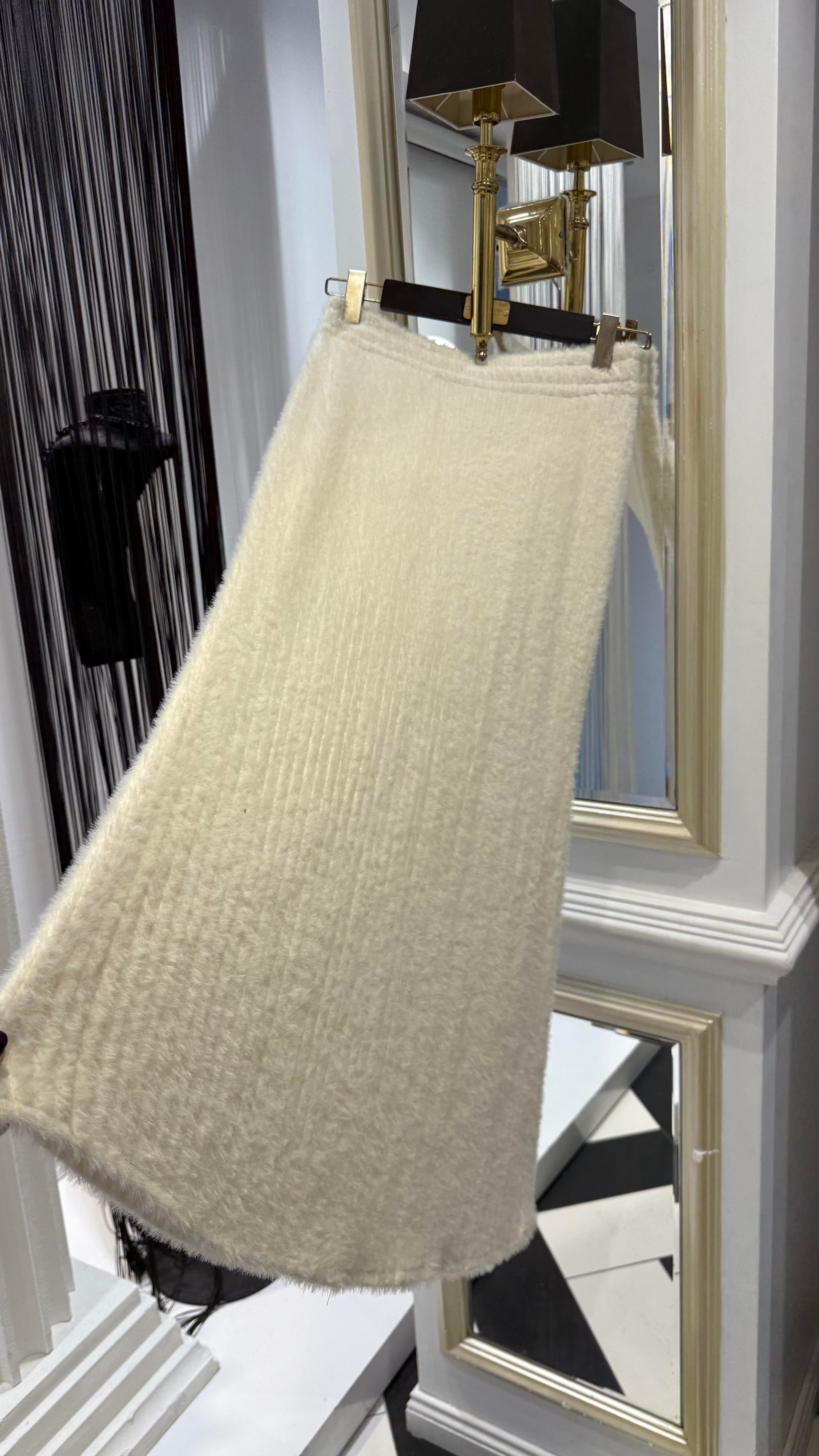 Kürk Detay Etekli Takım