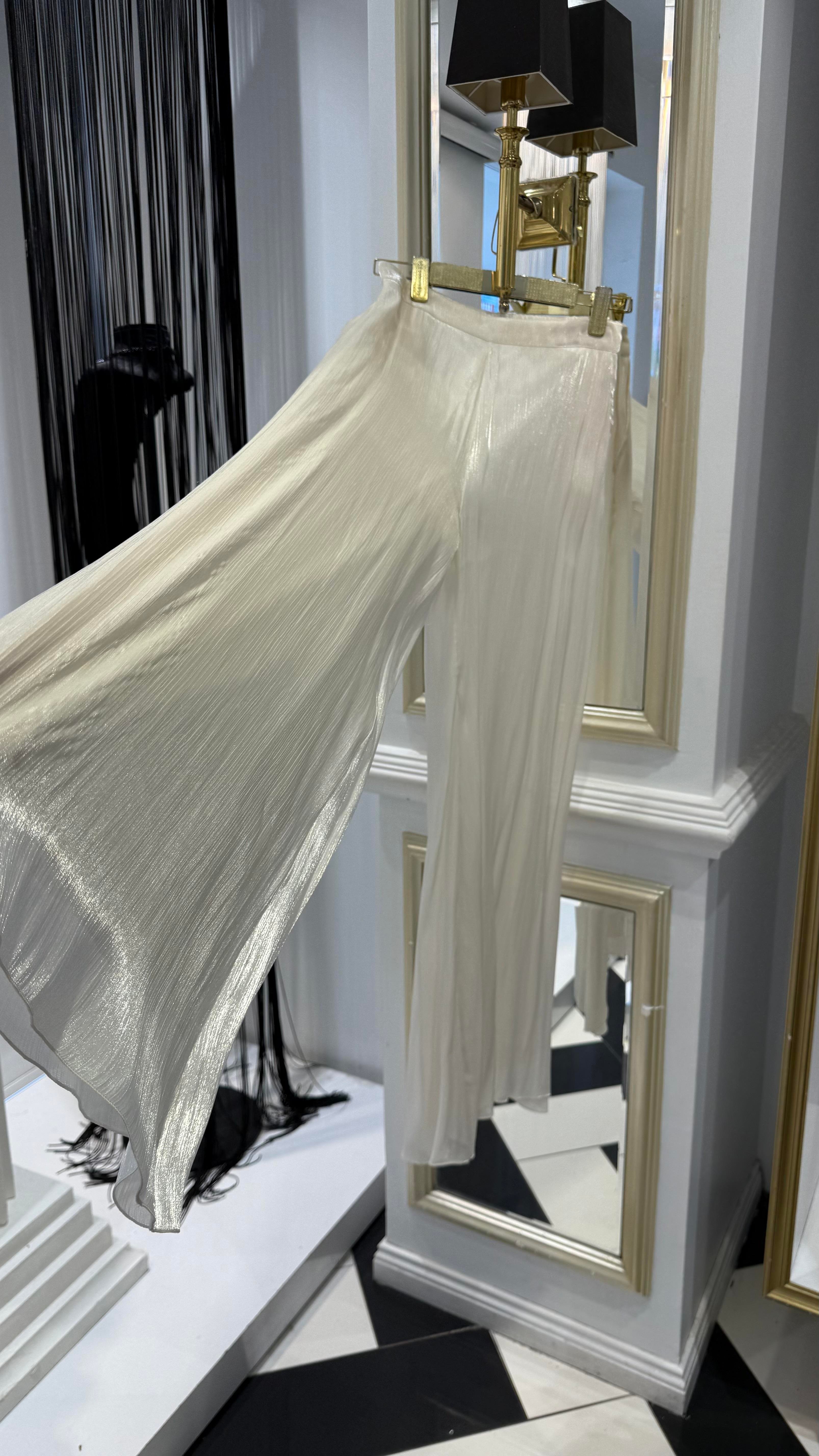 Organze Pantolonlu Takım