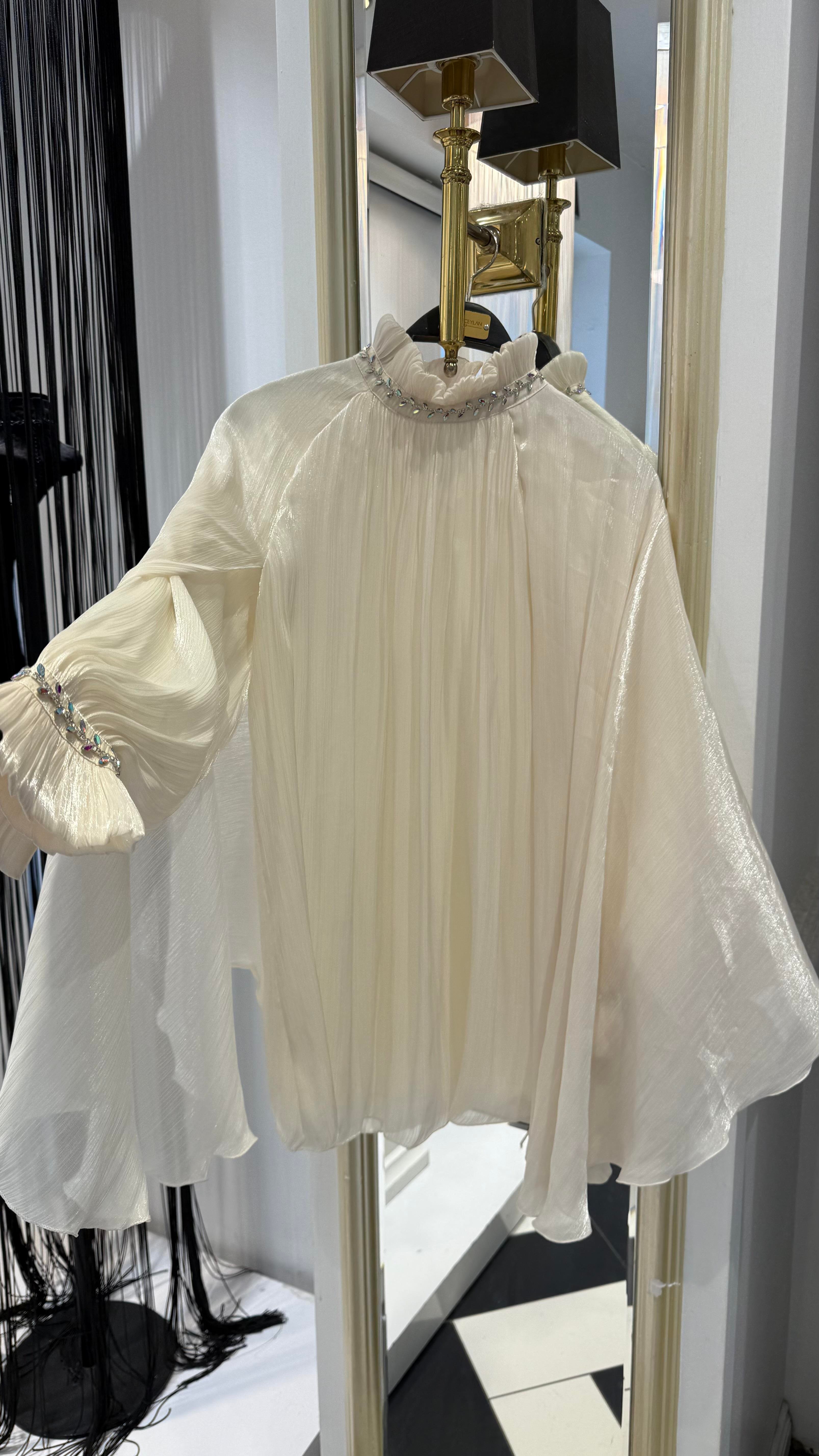 Organze Pantolonlu Takım