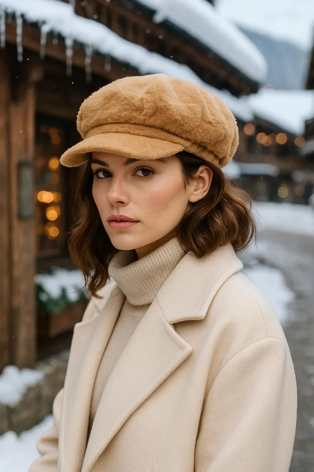 Peluş  Kasket Şapka