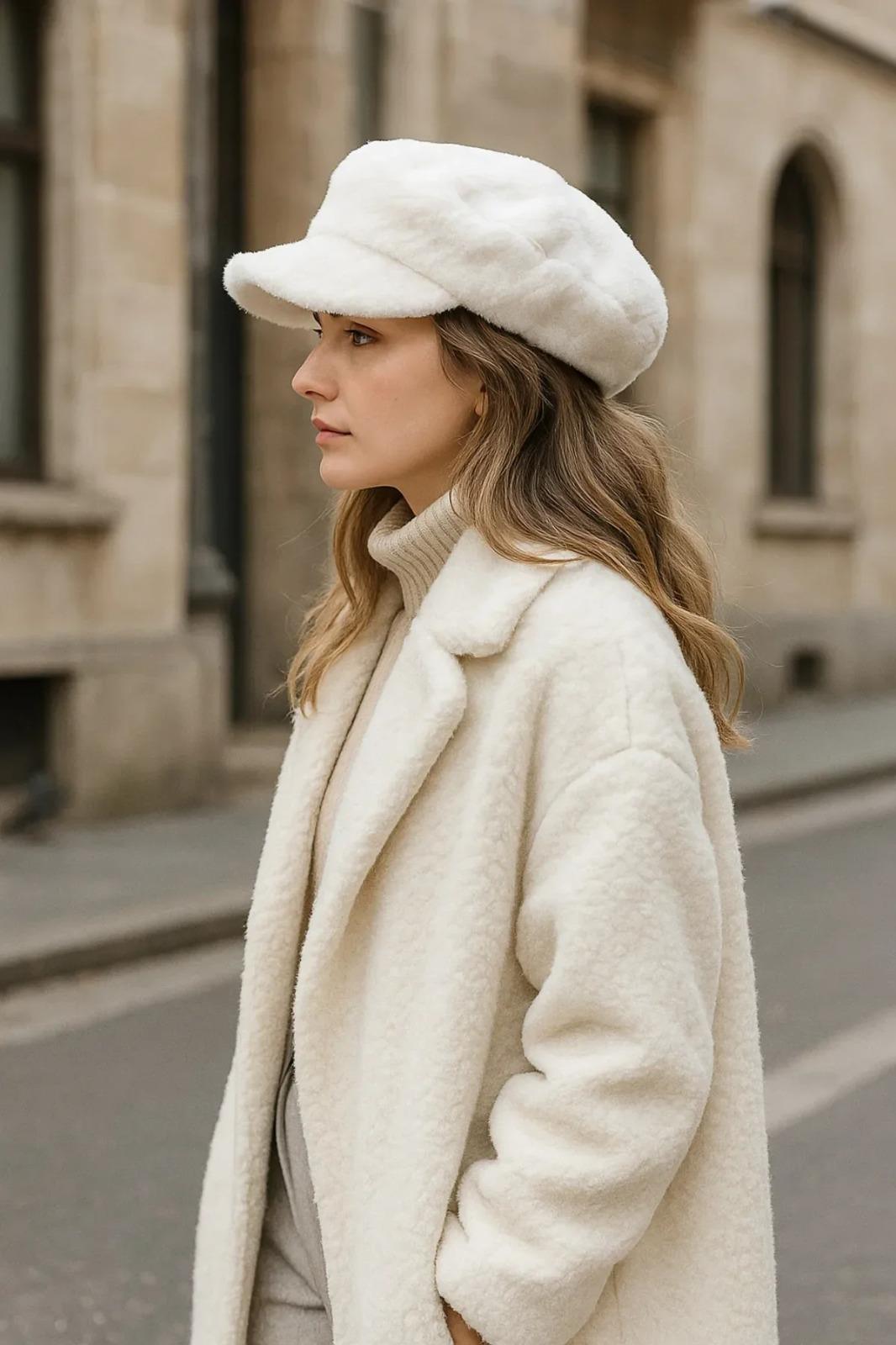 Peluş  Kasket Şapka