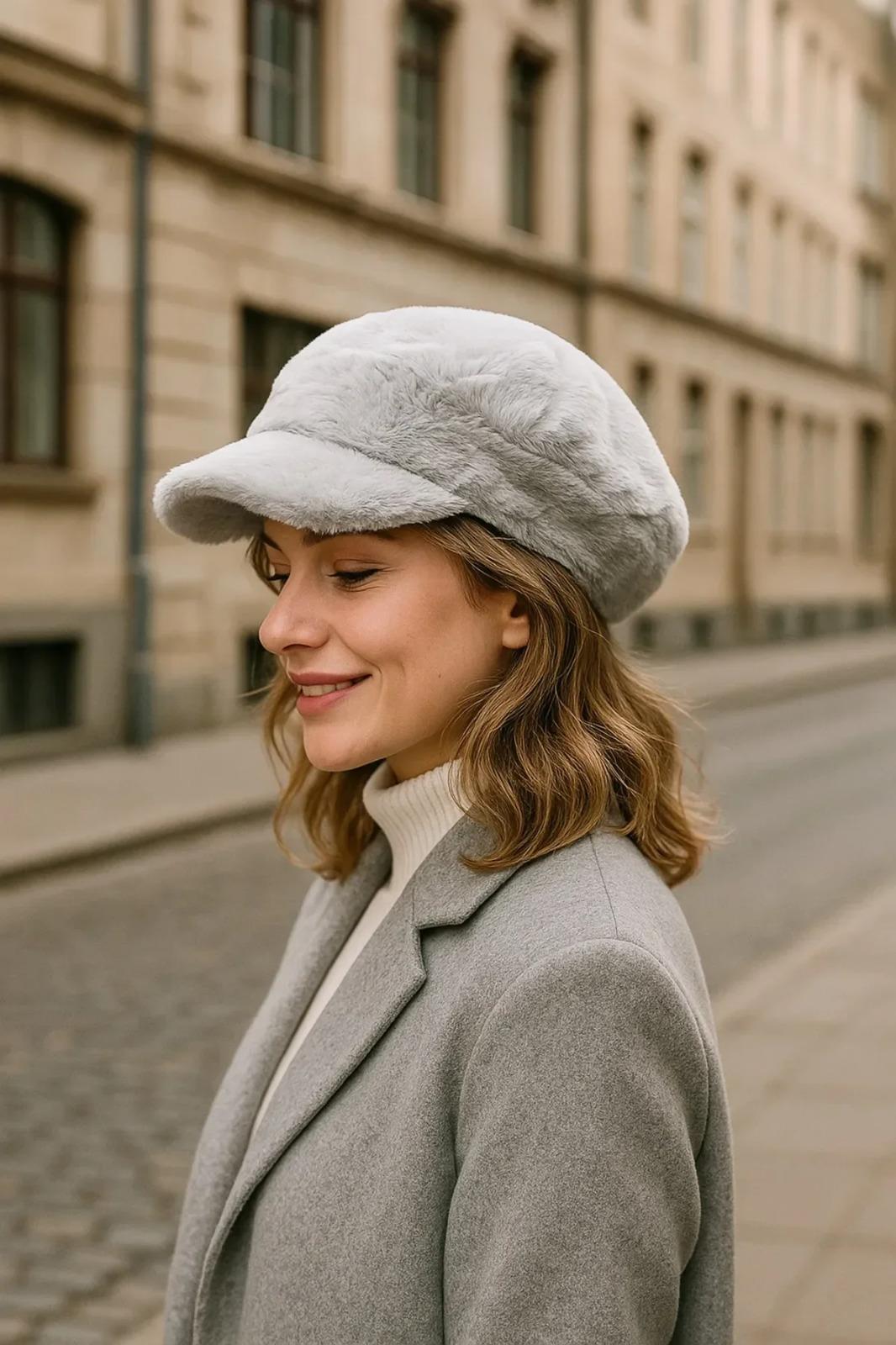 Peluş  Kasket Şapka