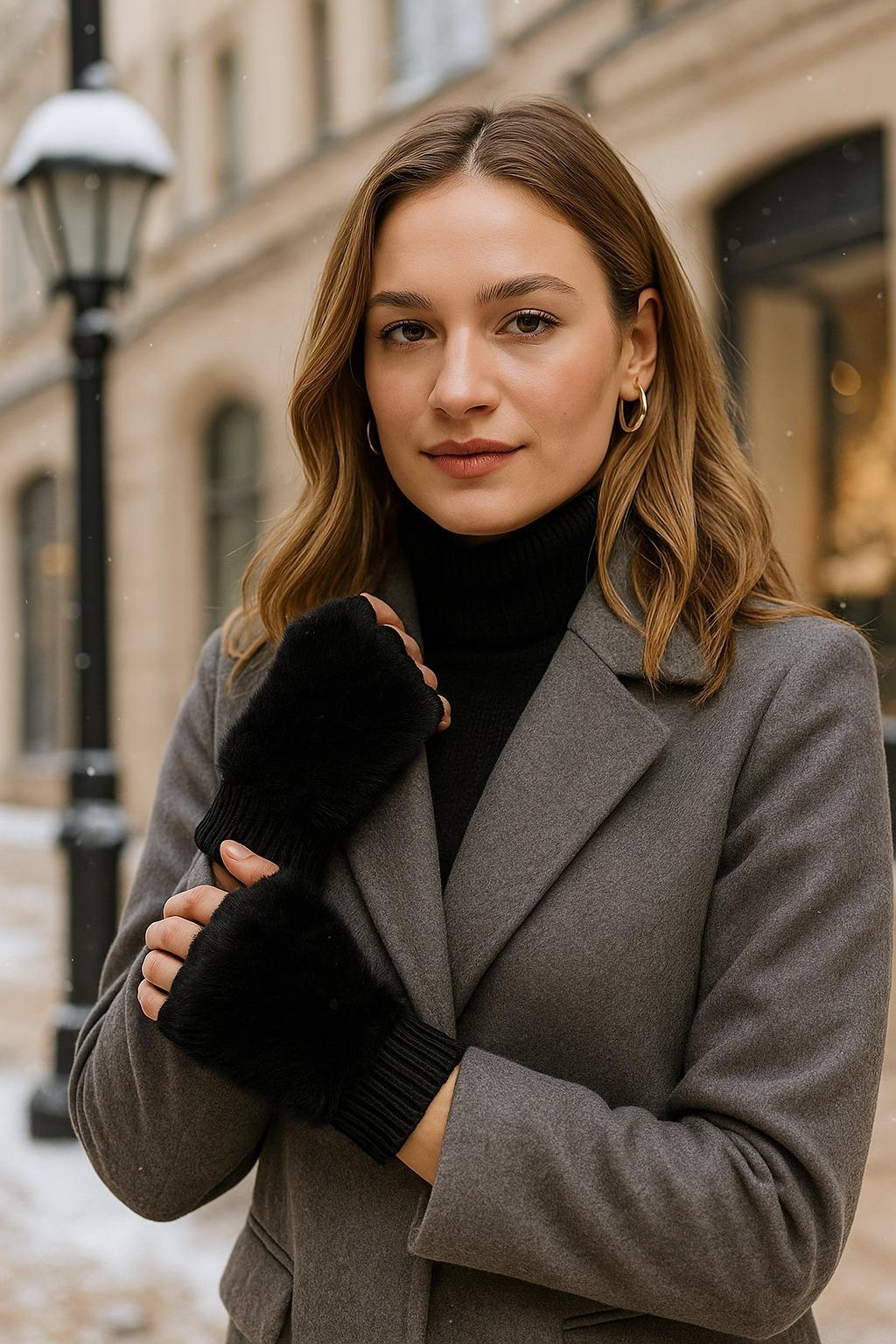 Peluş Kesik Eldiven