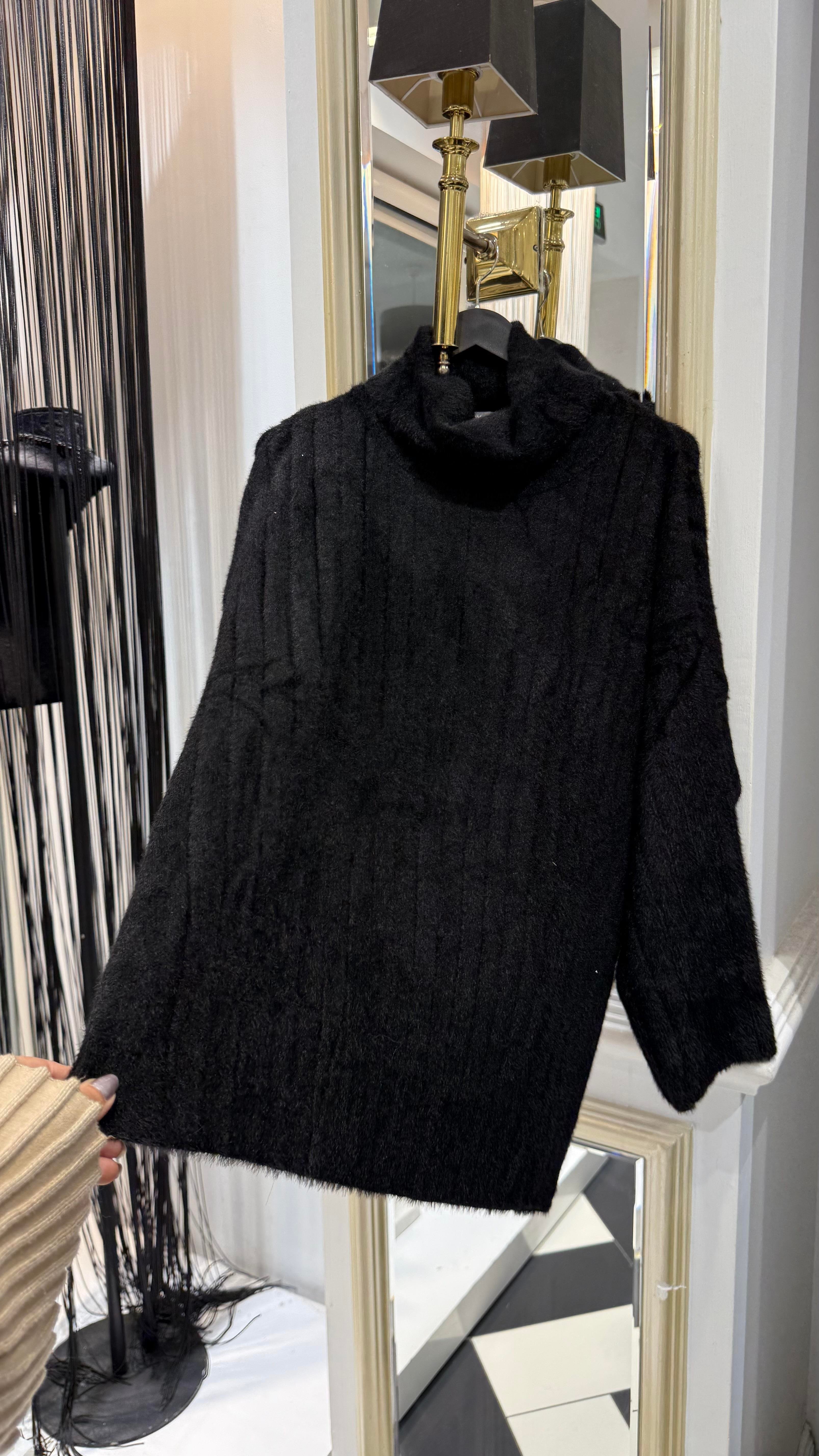 Şeritli Triko Kazak