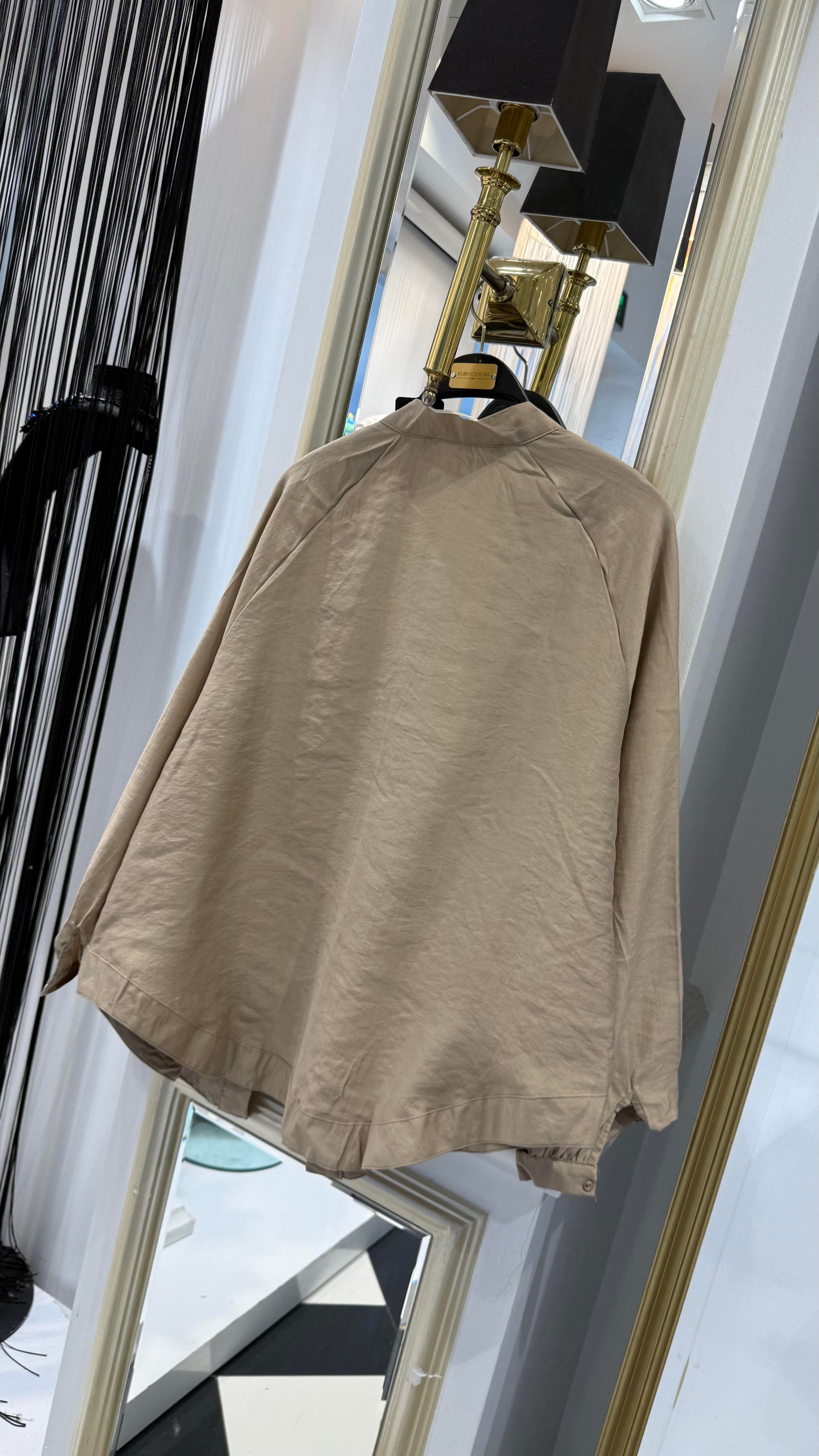 Yaka Gül Detay Kimono