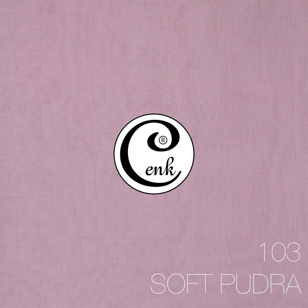 CENK DÜZ RENK YAZMA (103-SOFT PUDRA)