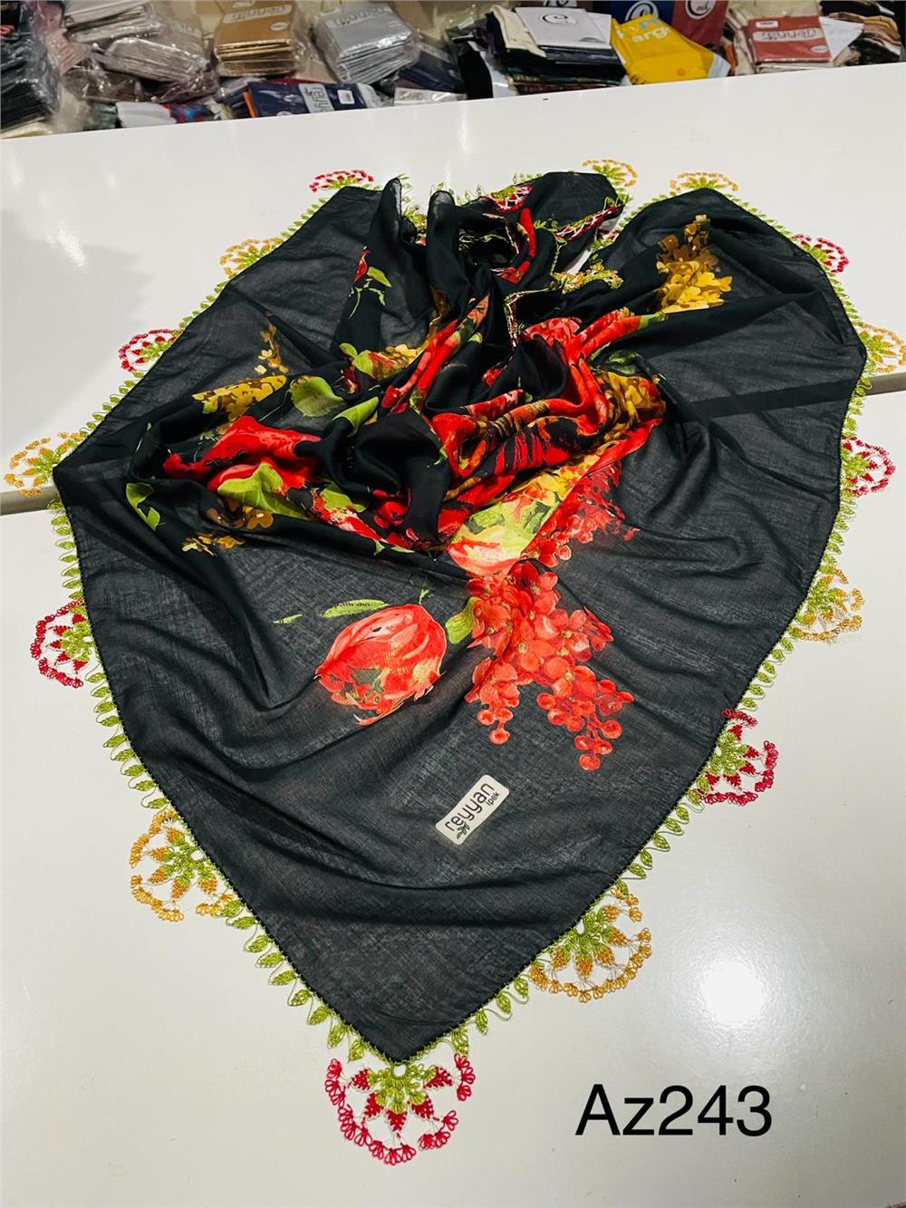 İğne Oyalı Yazma Az243