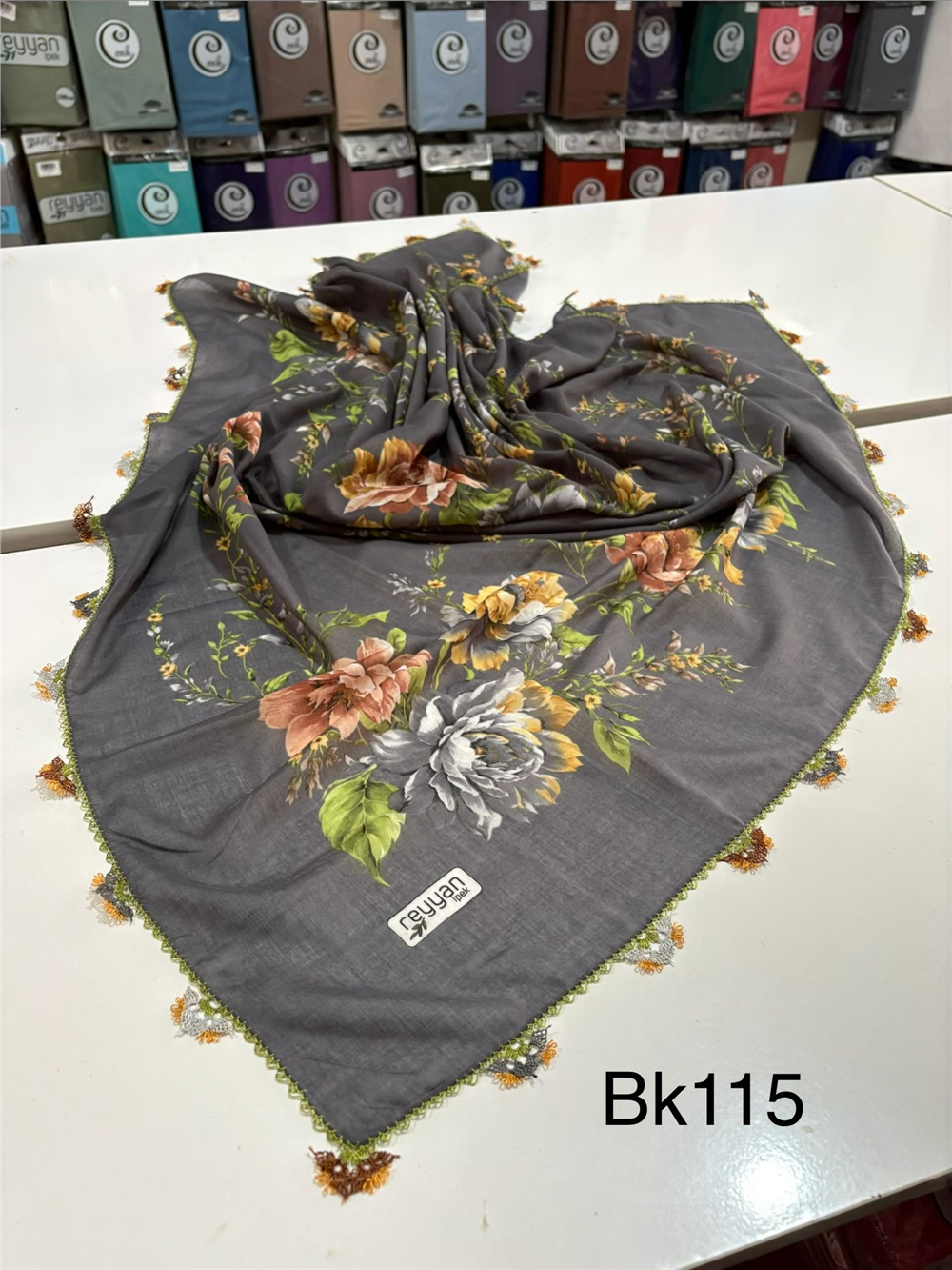 İğne Oyalı Yazma Bk115