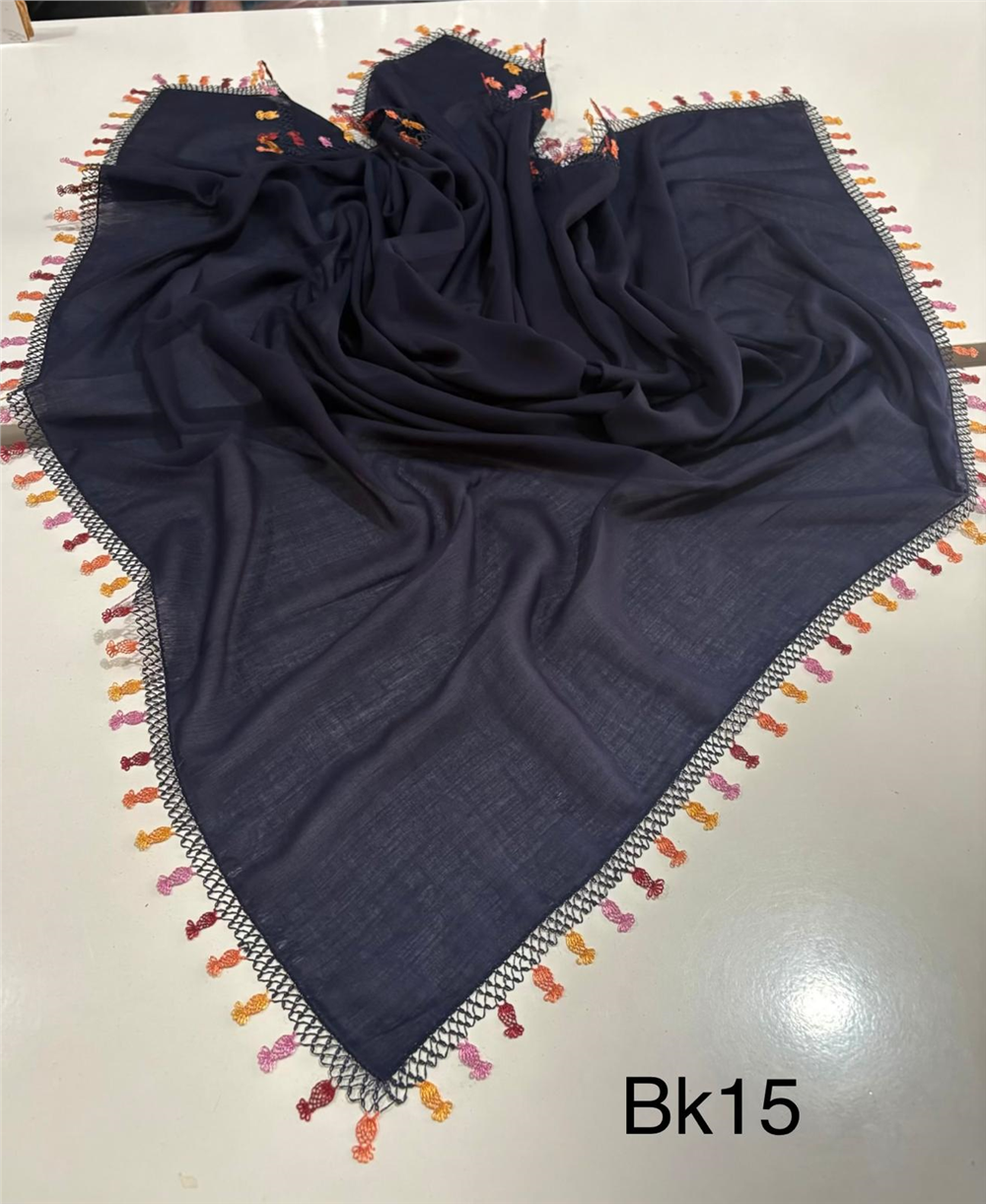 İğne Oyalı Yazma Bk15