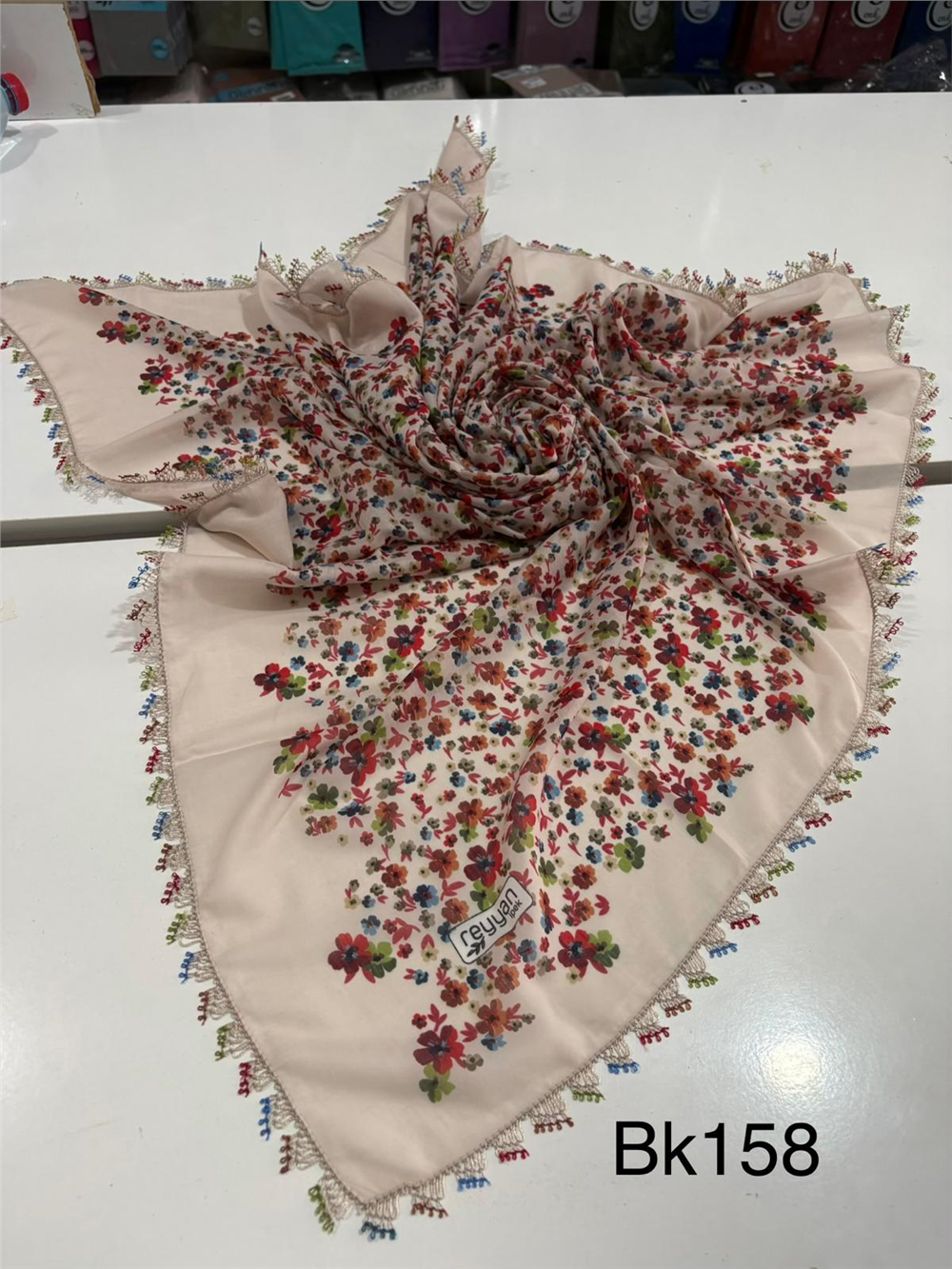 İğne Oyalı Yazma Bk158