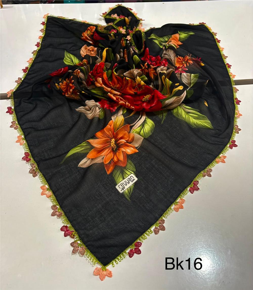 İğne Oyalı Yazma Bk16