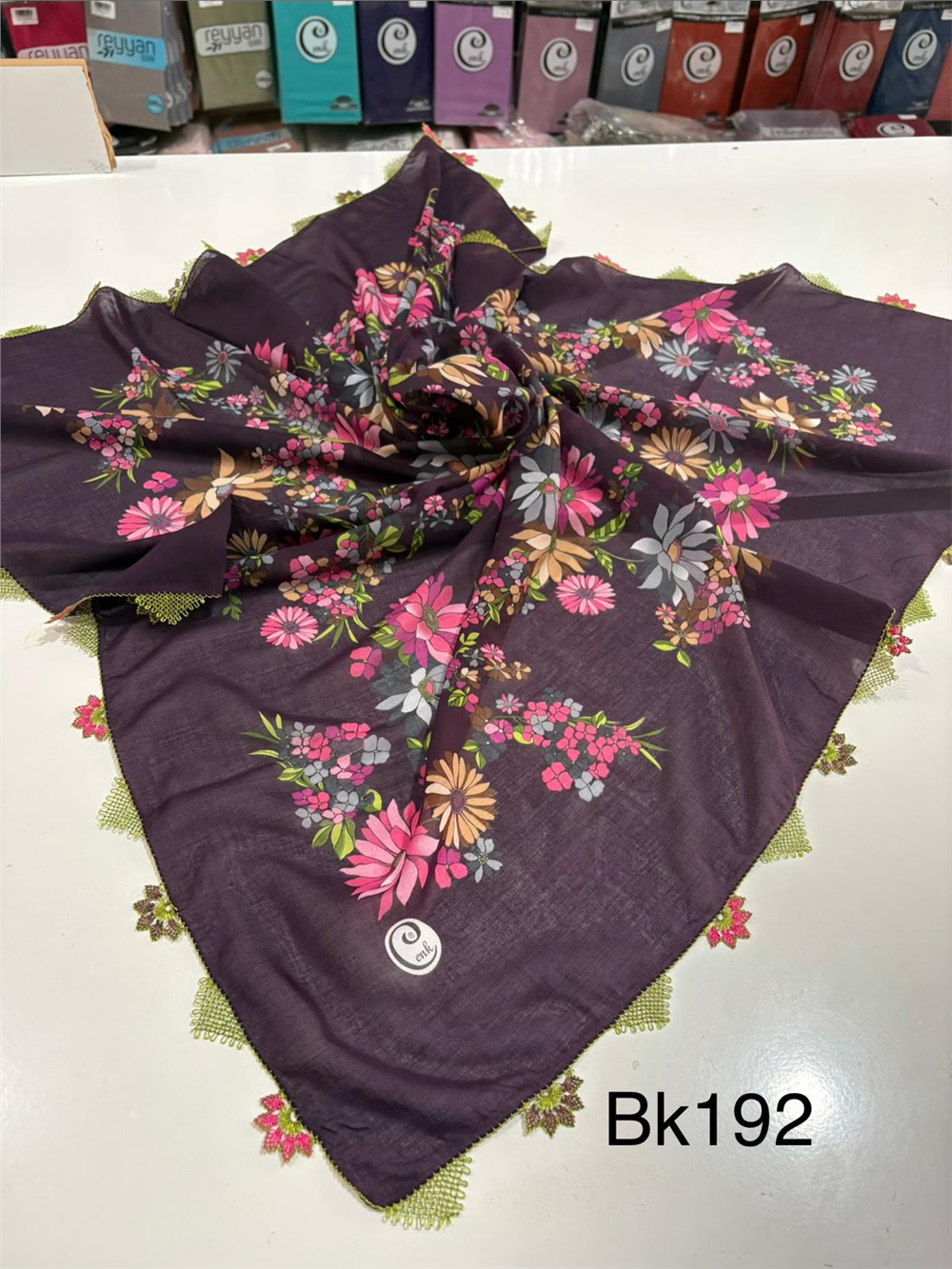 İğne Oyalı Yazma Bk192