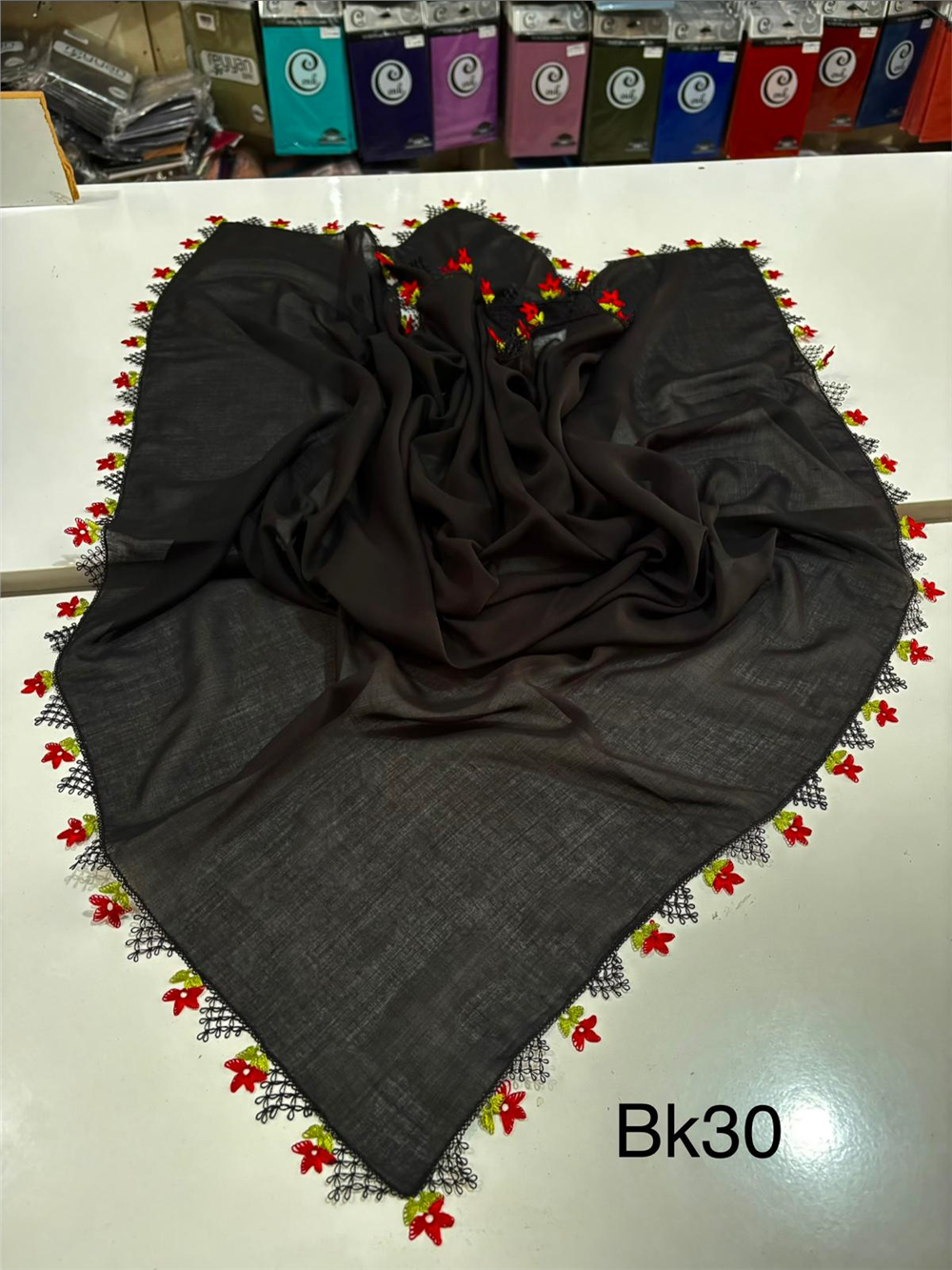 İğne Oyalı Yazma Bk30