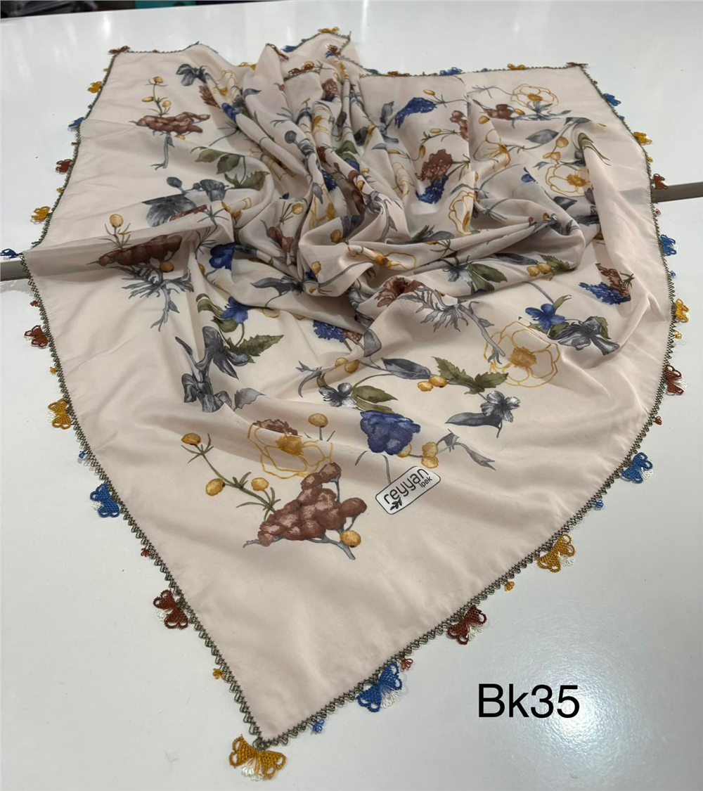 İğne Oyalı Yazma Bk35
