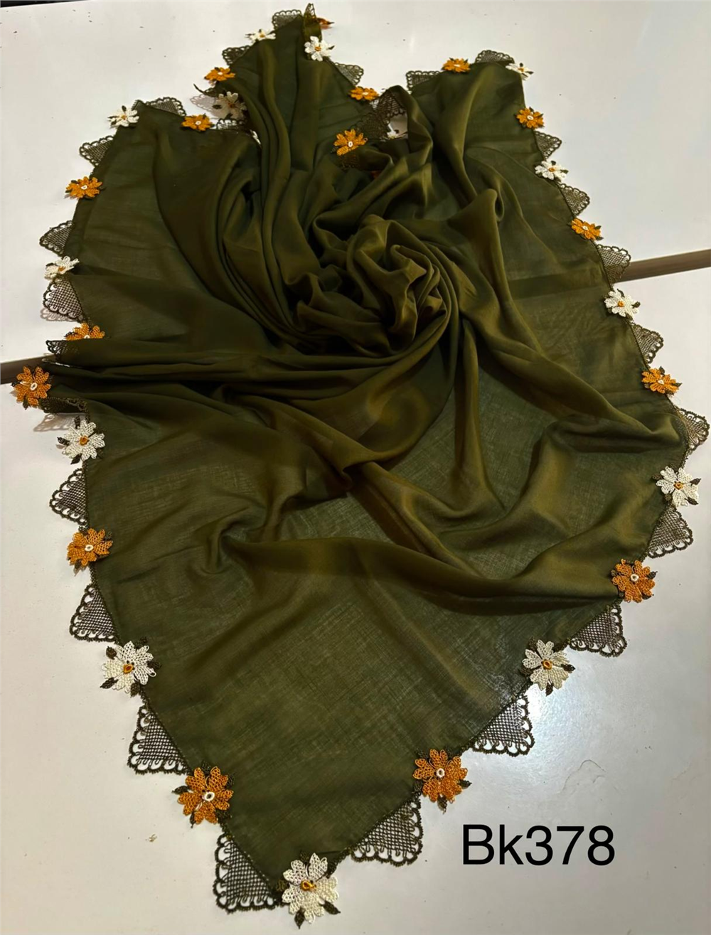 İğne Oyalı Yazma BK378