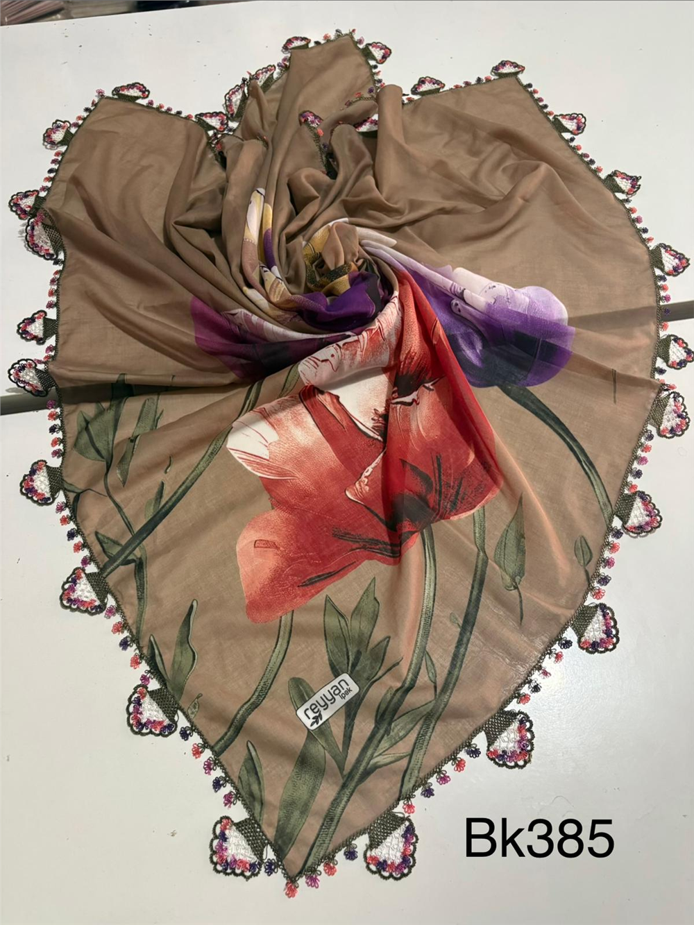 İğne Oyalı Yazma BK385