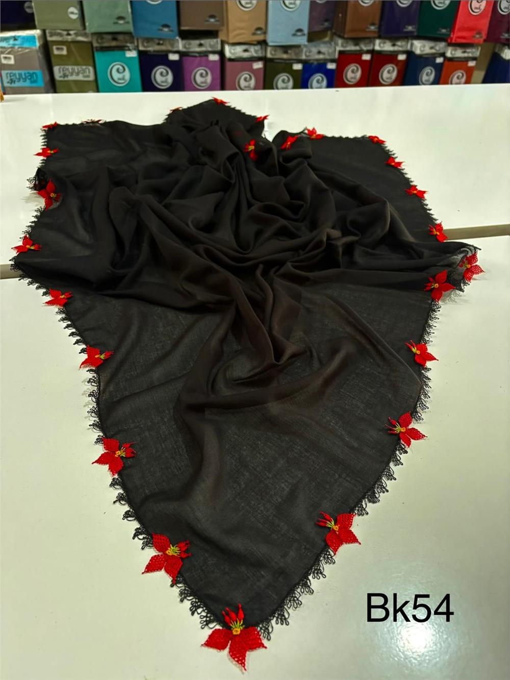 İğne Oyalı Yazma Bk54