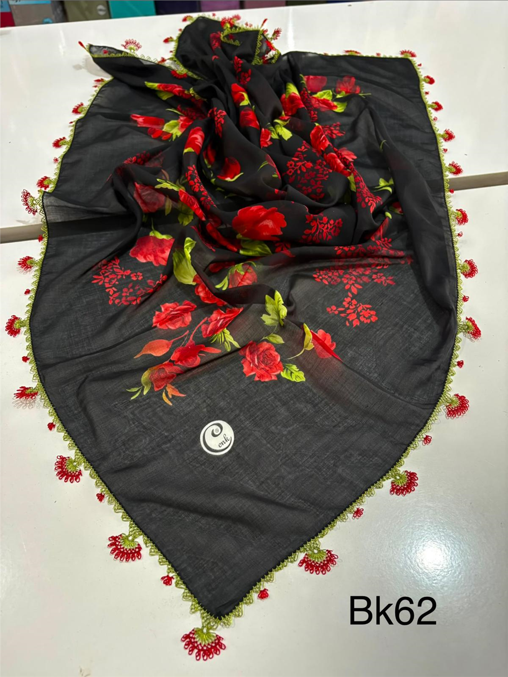 İğne Oyalı Yazma Bk62