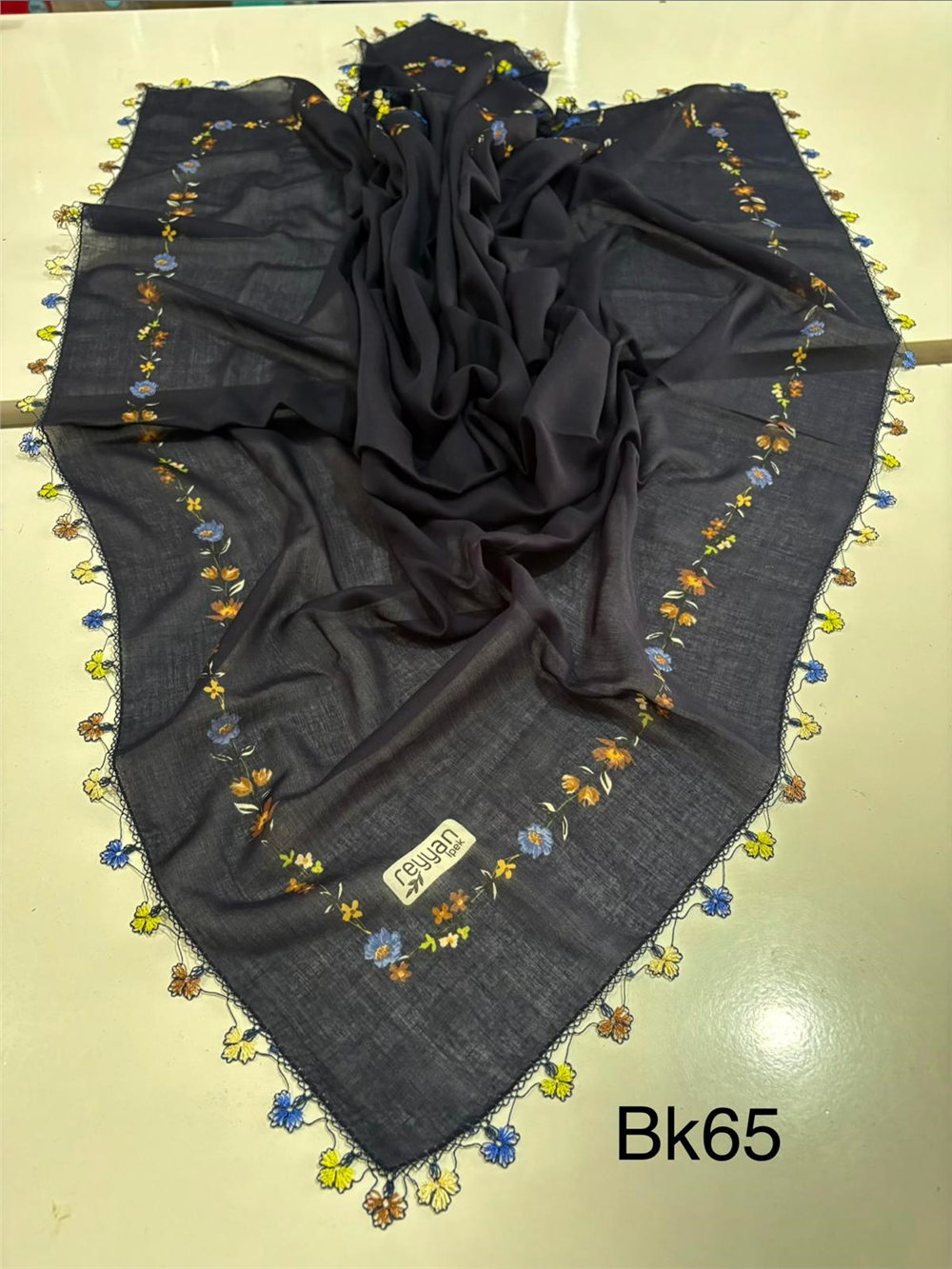 İğne Oyalı Yazma Bk65