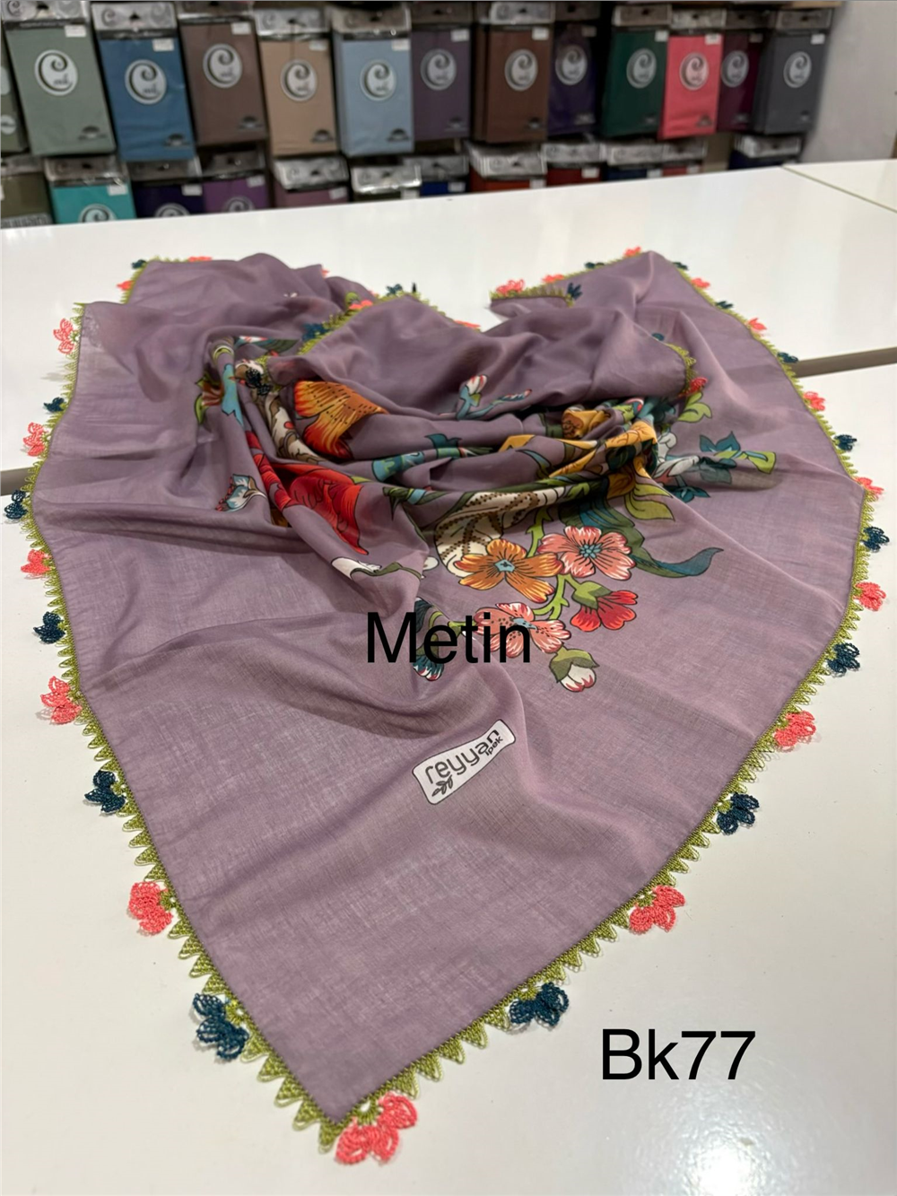 İğne Oyalı Yazma Bk77