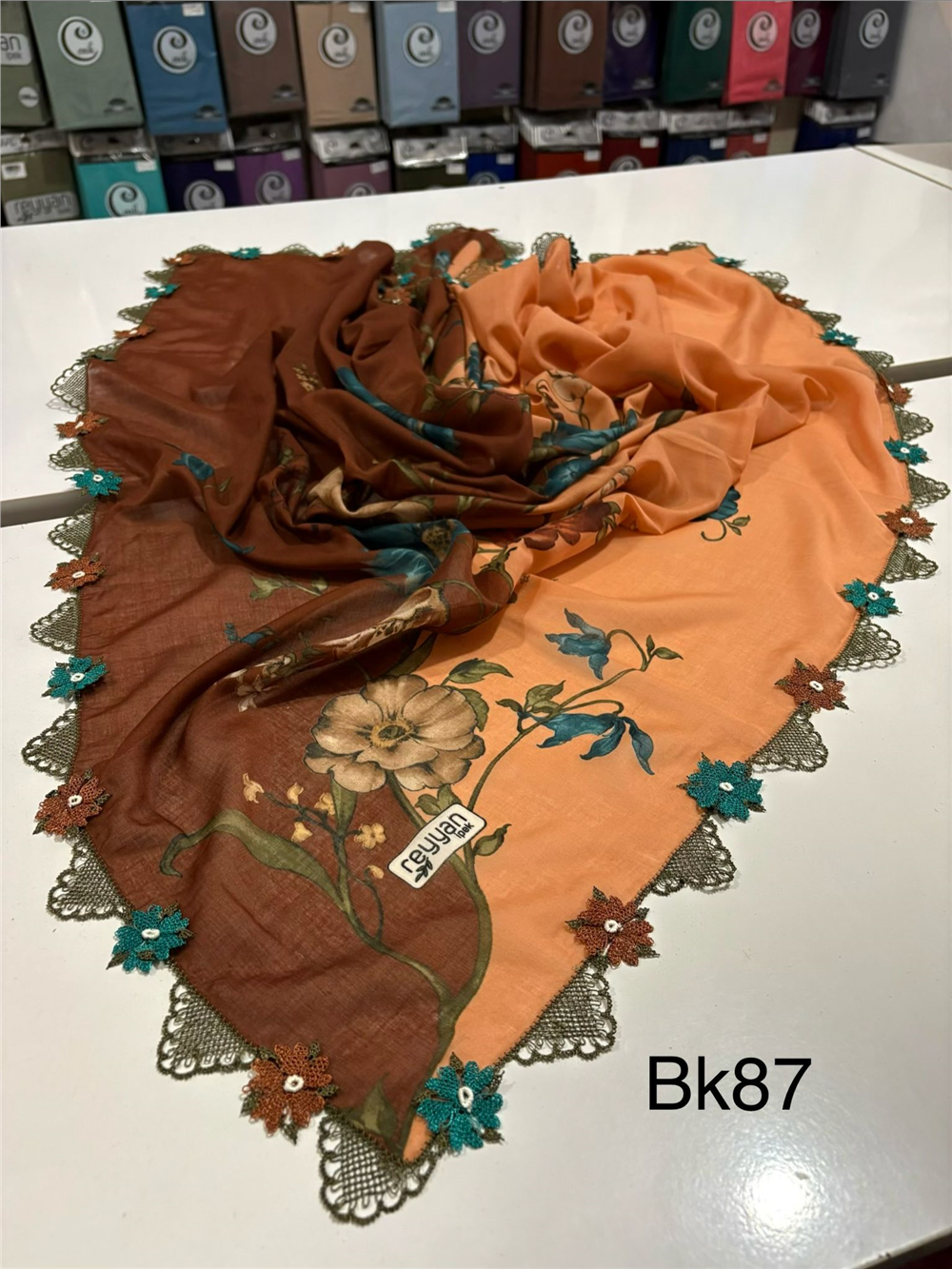 İğne Oyalı Yazma Bk87