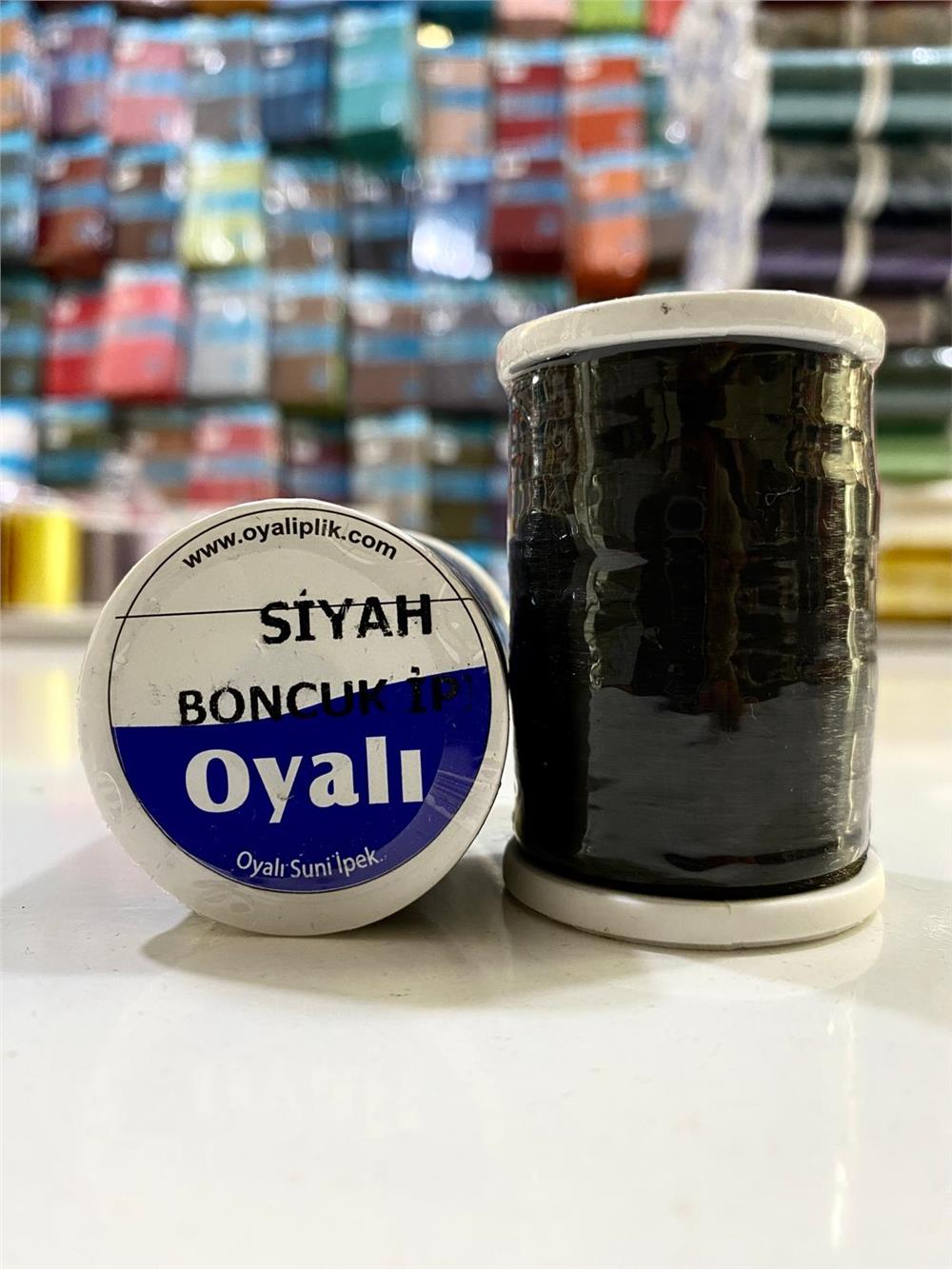 Oyalı Boncuk sarma ipi BS-SİYAH