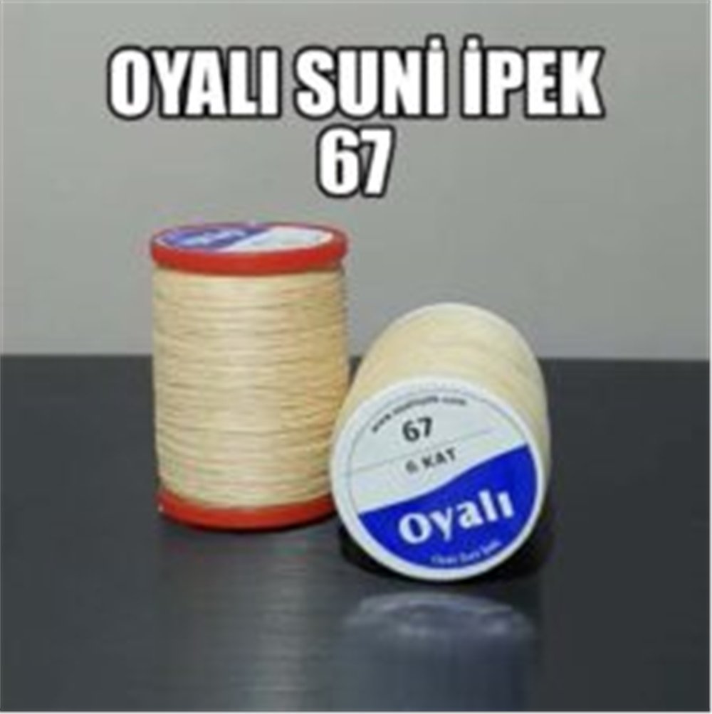 Oyalı Suni İpek İp 50gr Oİ-067