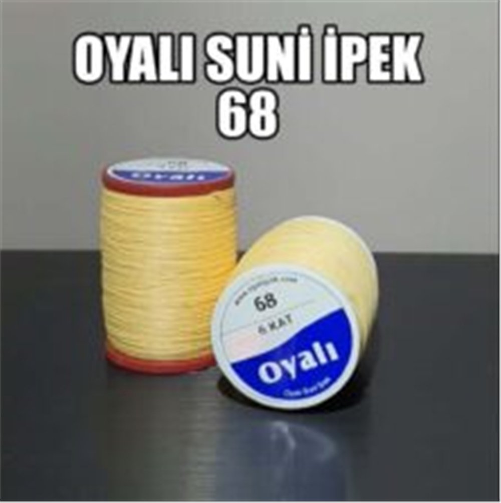 Oyalı Suni İpek İp 50gr Oİ-068
