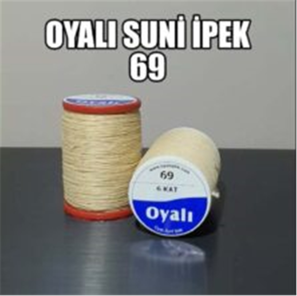 Oyalı Suni İpek İp 50gr Oİ-069