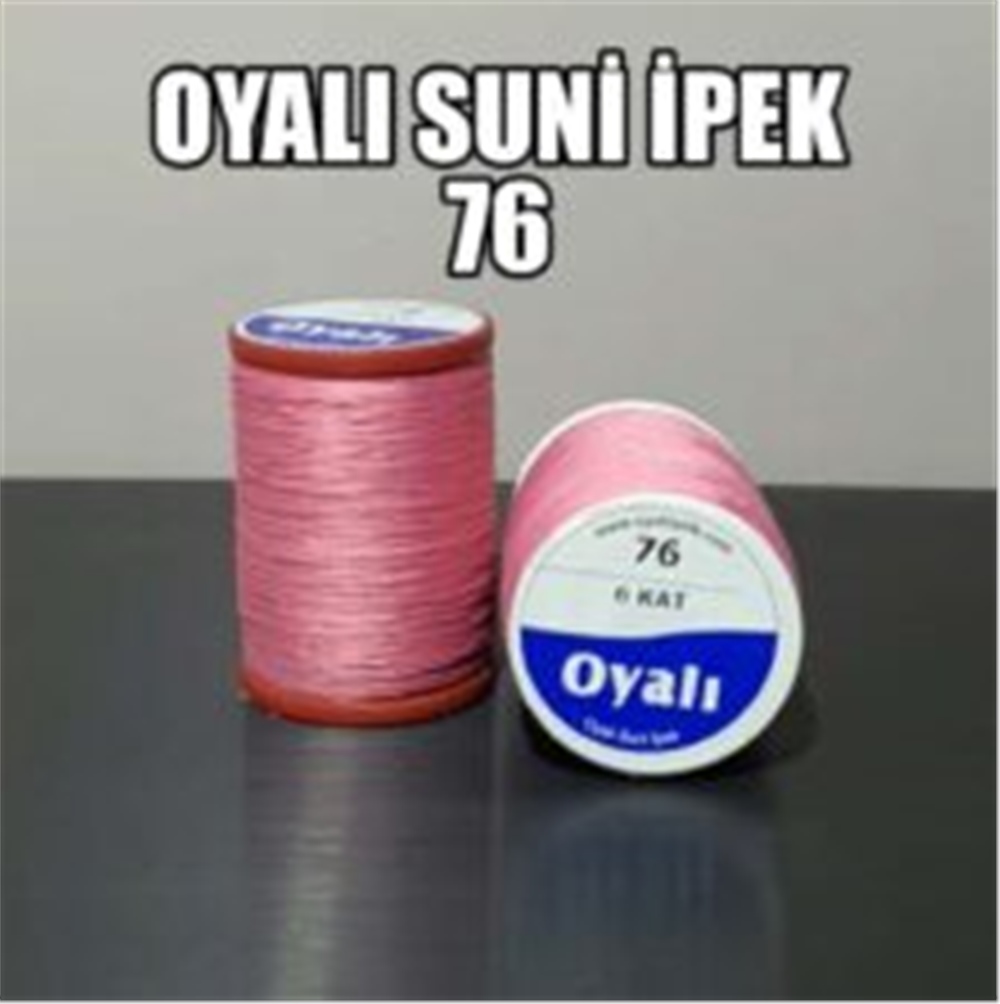 Oyalı Suni İpek İp 50gr Oİ-076