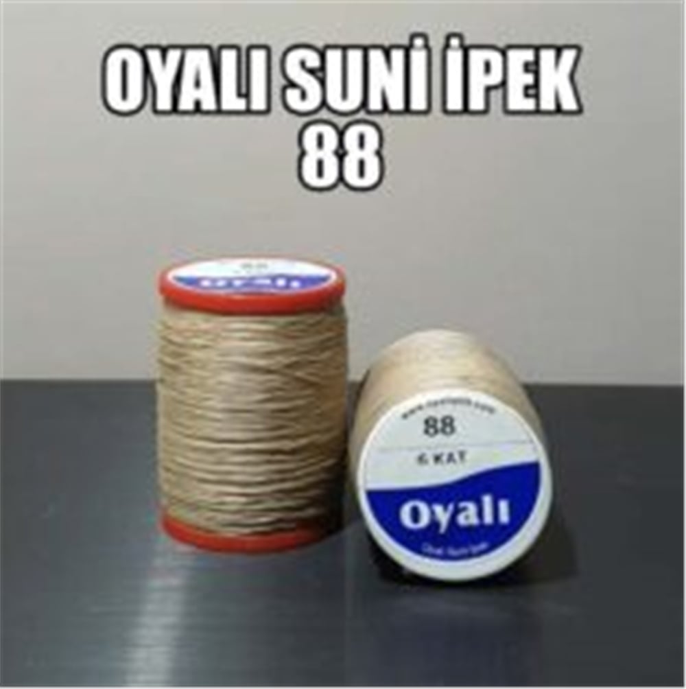 Oyalı Suni İpek İp 50gr Oİ-088